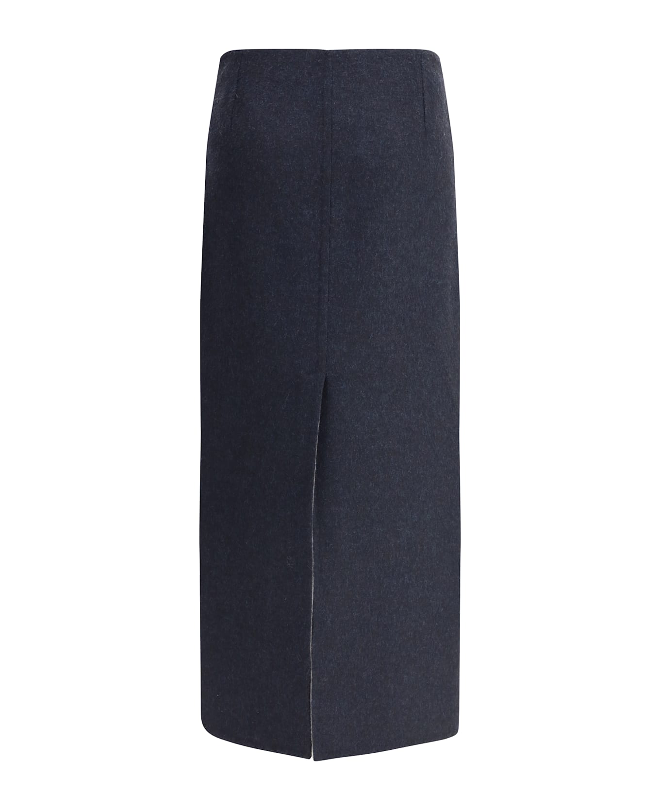 Brunello Cucinelli Virgin Wool Midi Skirt