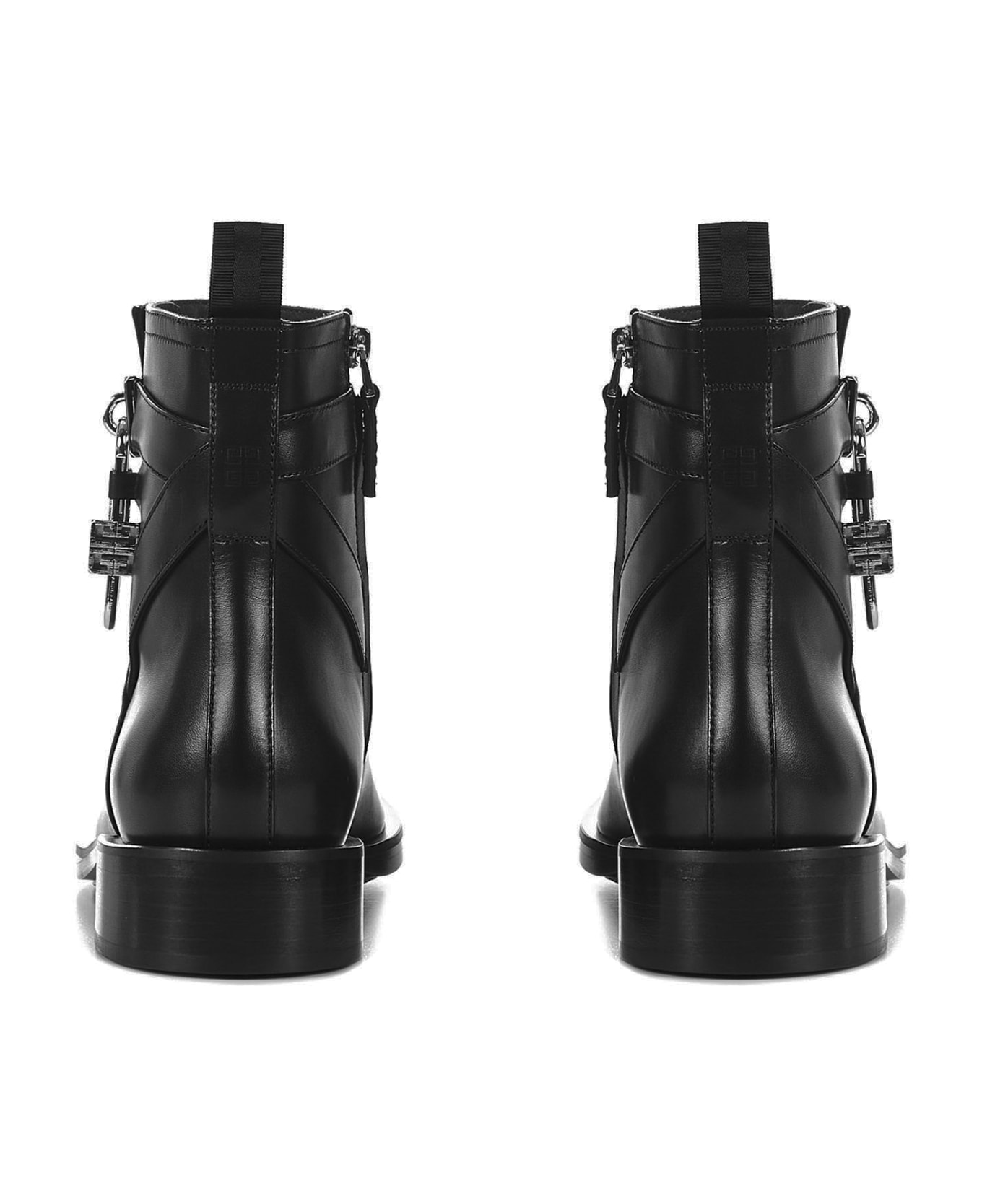 Givenchy Lock Boots - Black