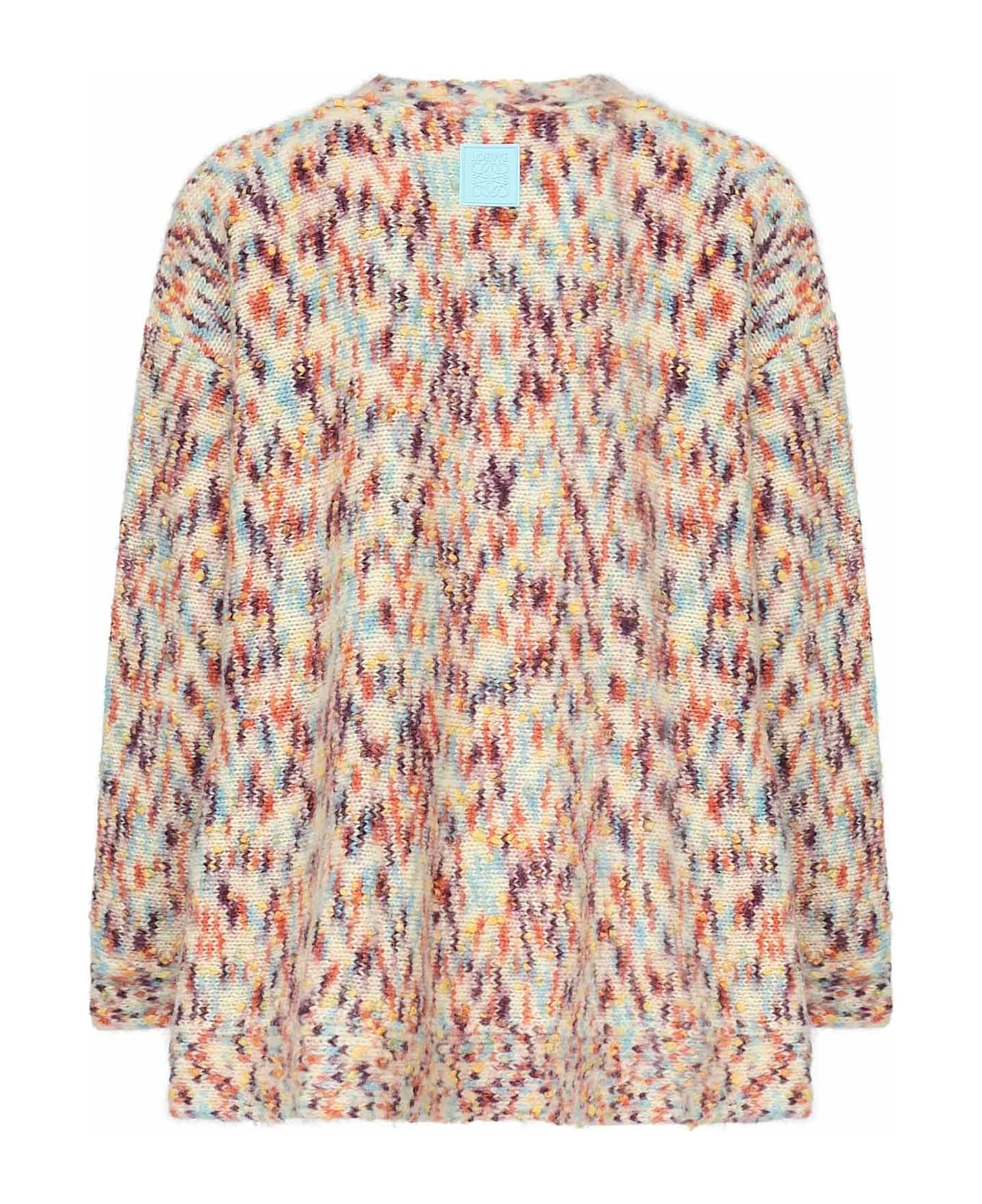 Loewe Mohair And Wool Blend Cardigan - MultiColour