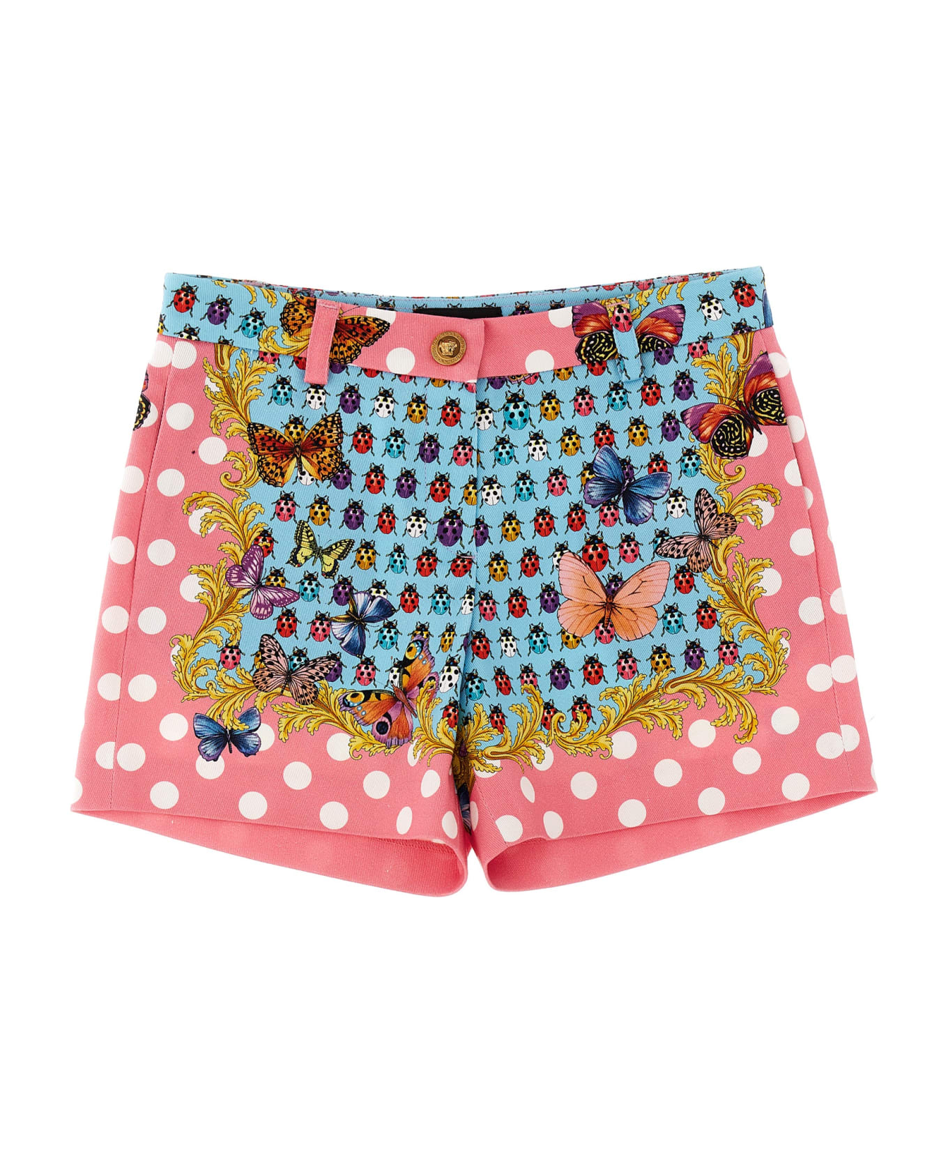 Versace 'heritage Butterflies & Ladybugs Kids' Capsule The Vacation - Multicolor ボトムス
