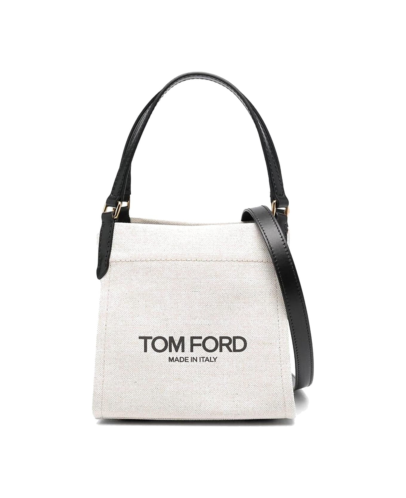 Tom Ford Medium Amalfi Tote Bag - Beige