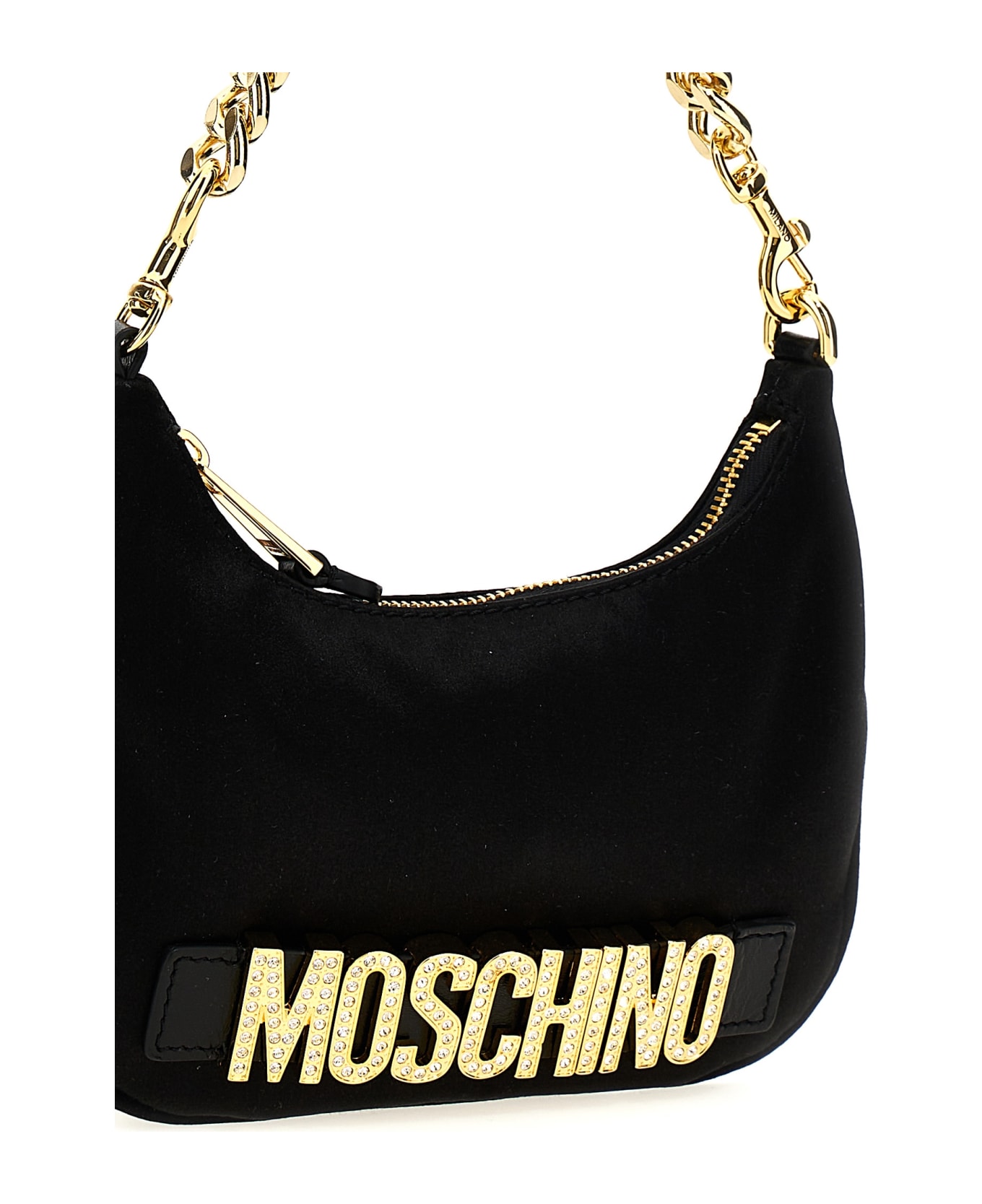 Moschino Logo Handbag - Nero