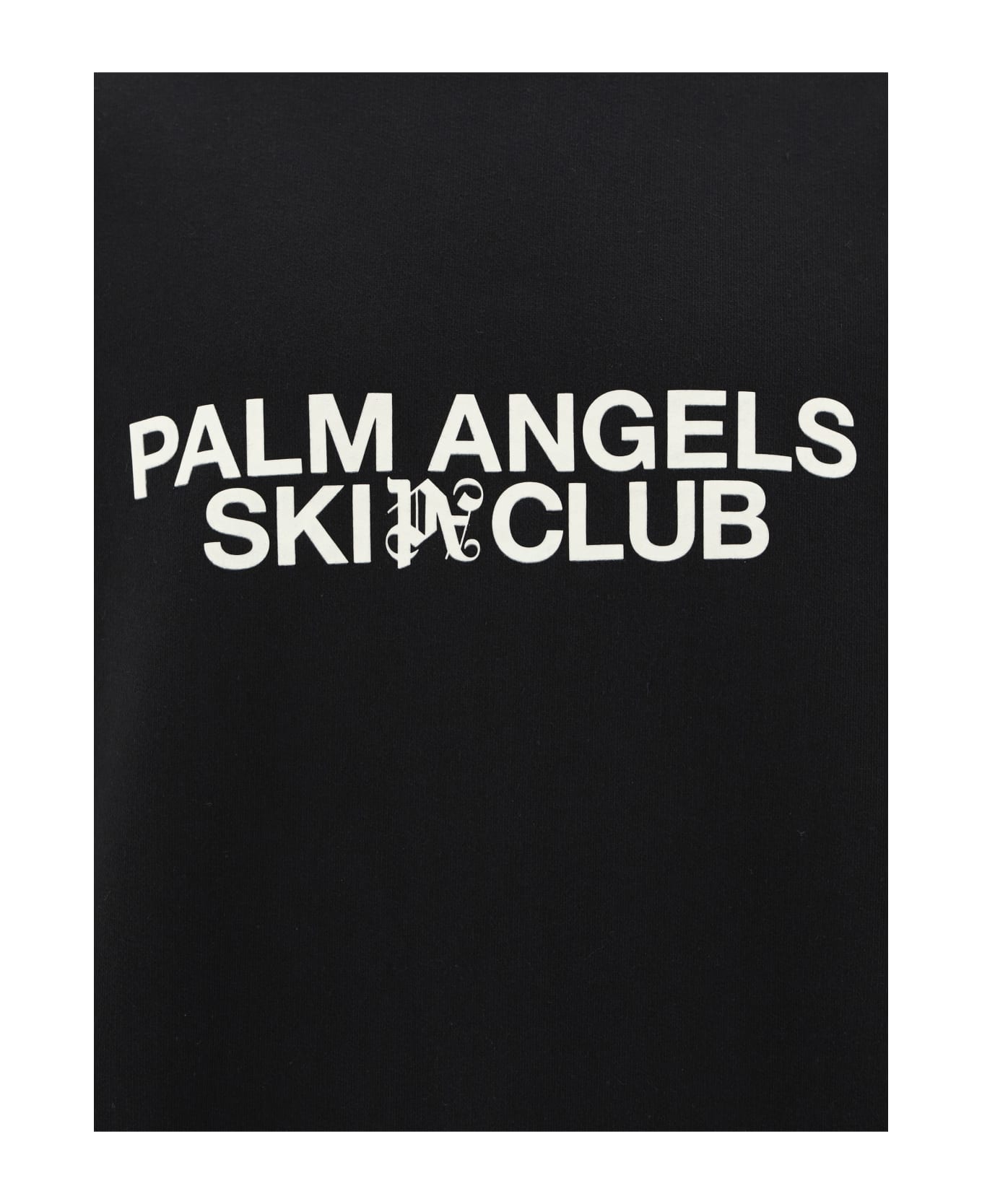Palm Angels Sweatshirt - Black White フリース