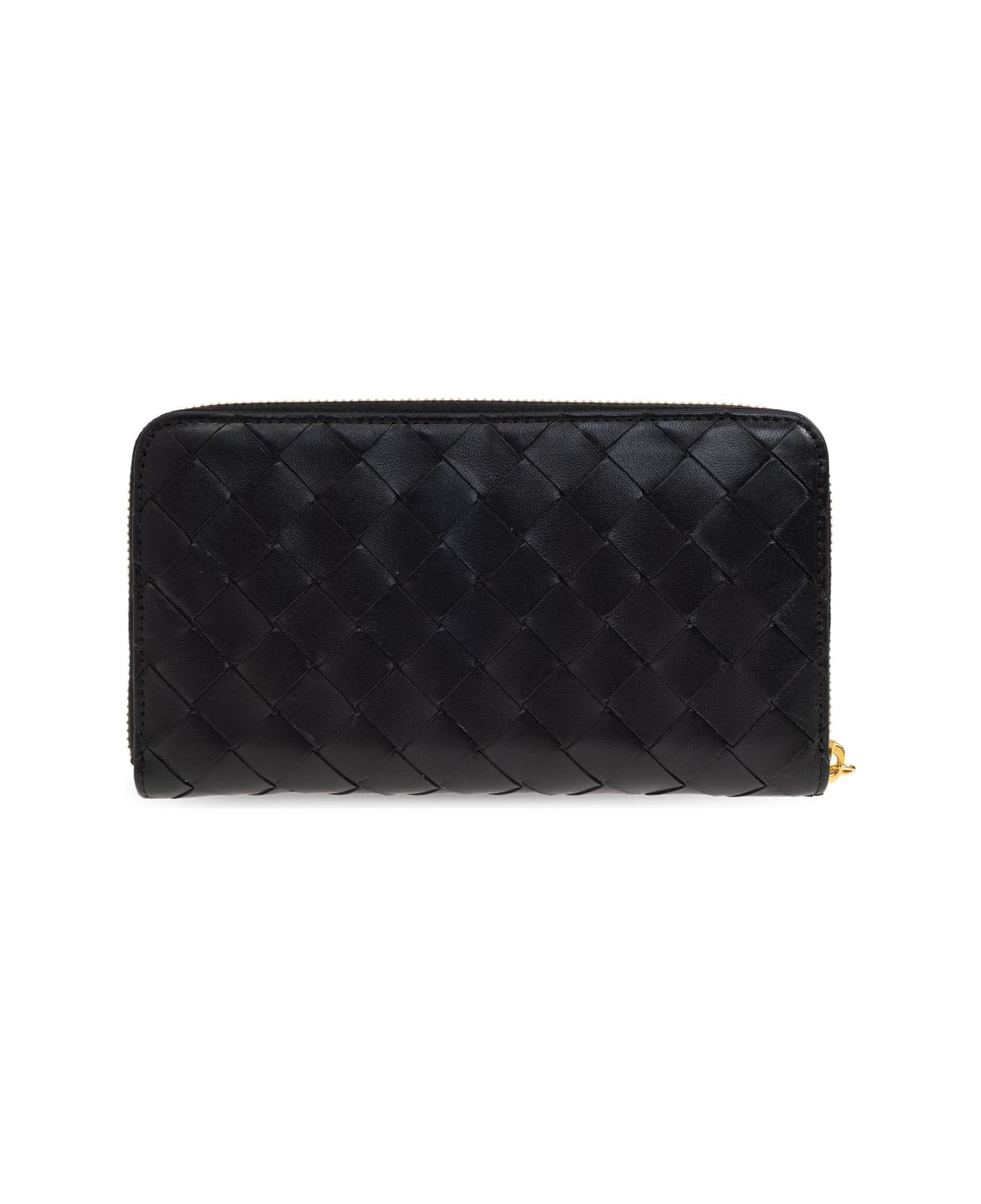 Bottega Veneta Leather Wallet - Black