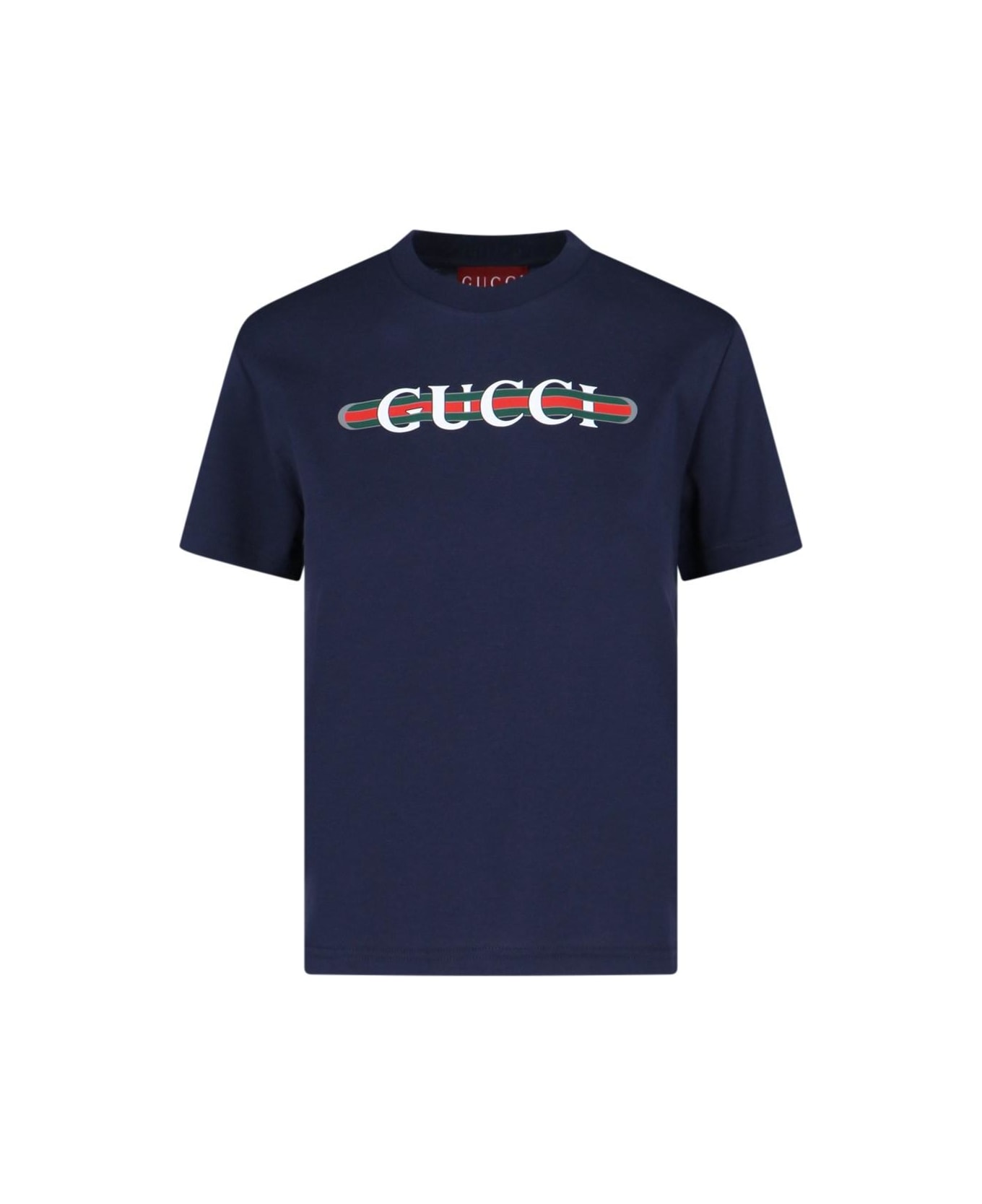 Gucci Logo T-shirt - Blue