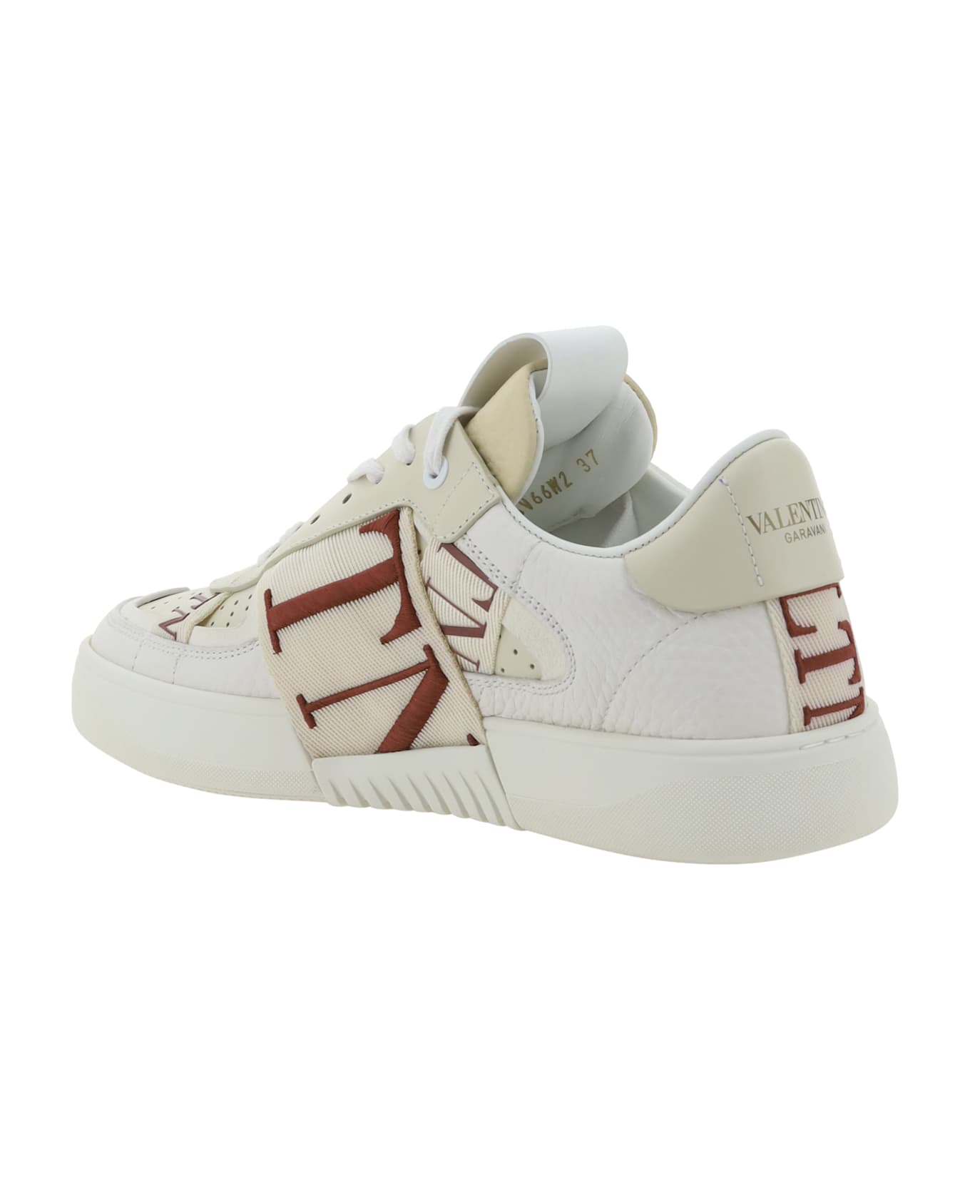 Valentino Garavani Vl7n Sneakers - Bianco/ivory-rose Brown/l.ivory/ivory/bi