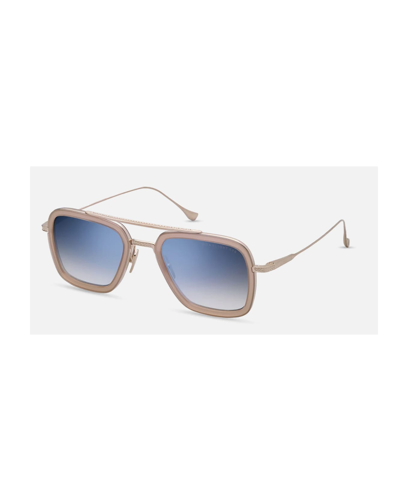 Dita 7806/U/GLD/PNK/52 FLIGHT.006 Sunglasses - White Gold_dusty Pink