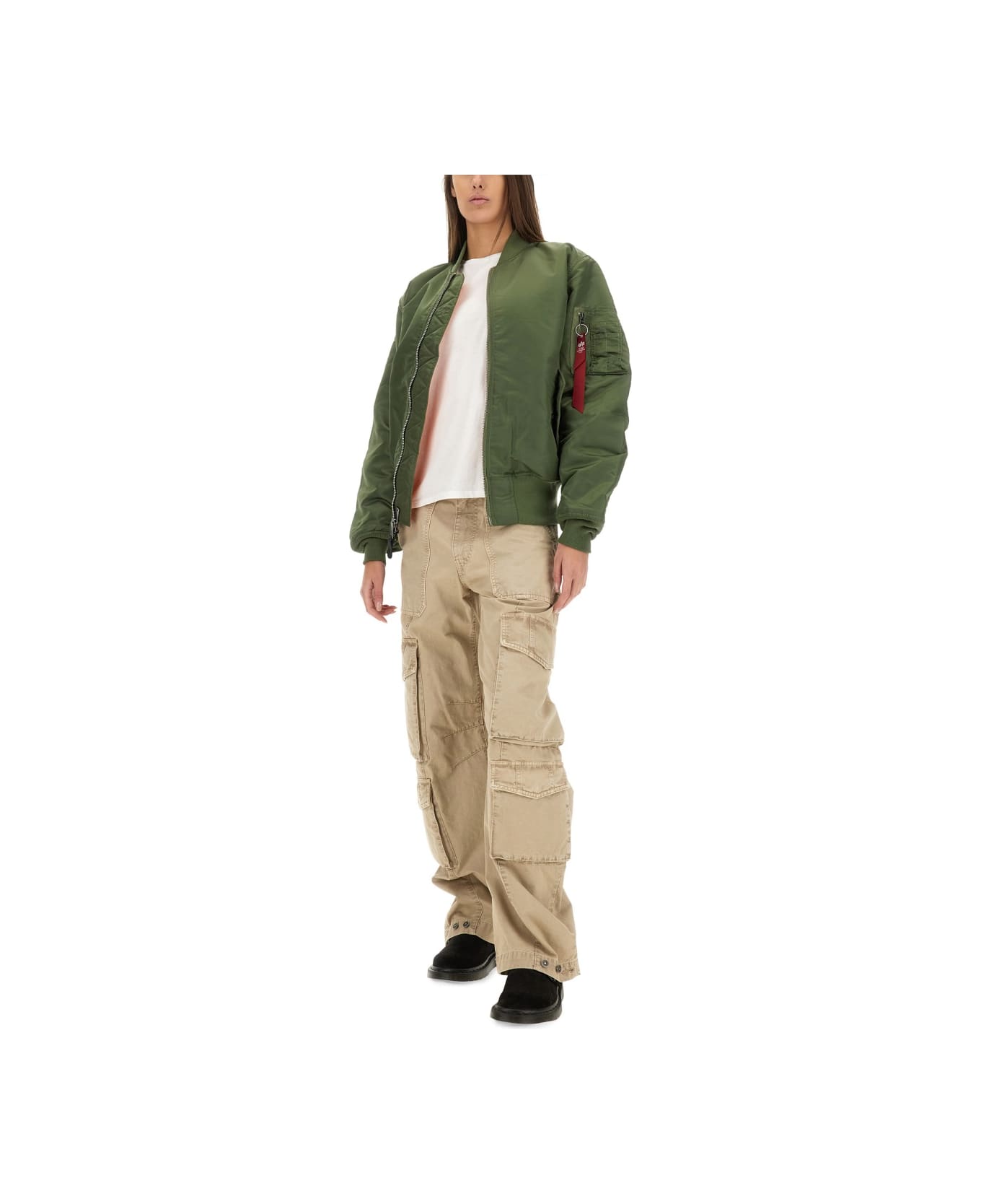 Alpha Industries Bomber "ma-1" - GREEN