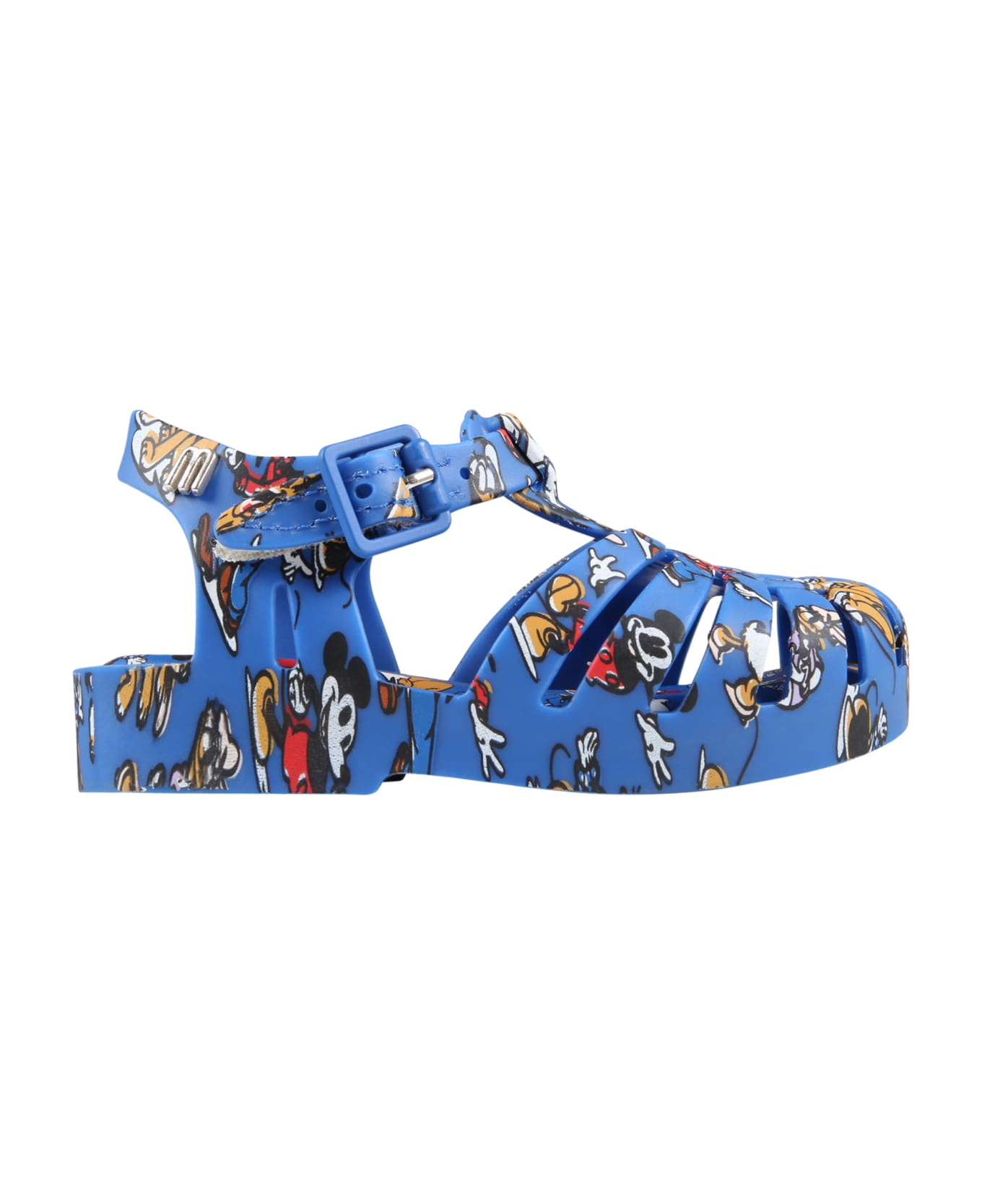 Melissa Blue Sandals For Boy With Disney Characters - Blue