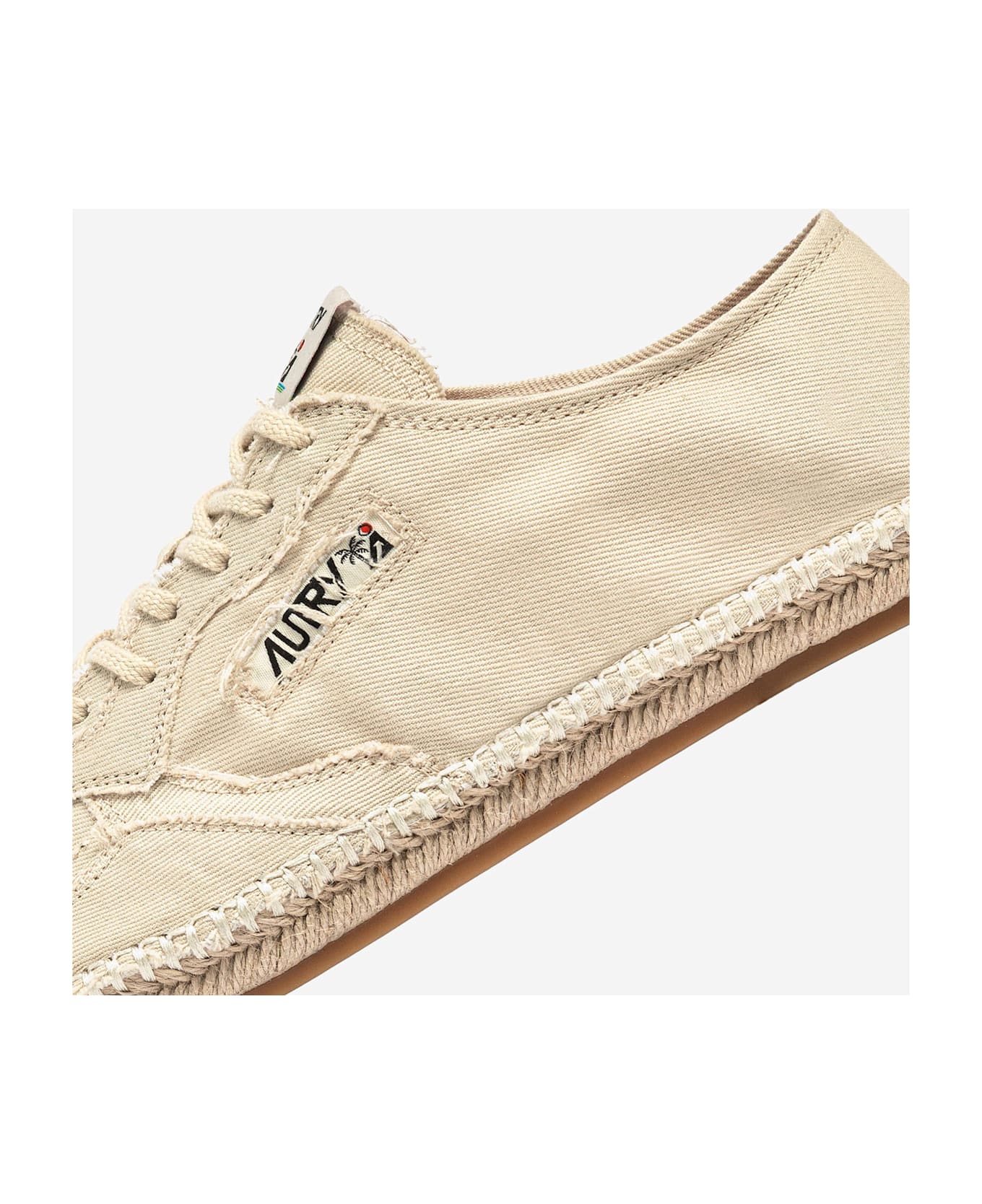 Autry Cotton Sandy Espadrilles - Ivory
