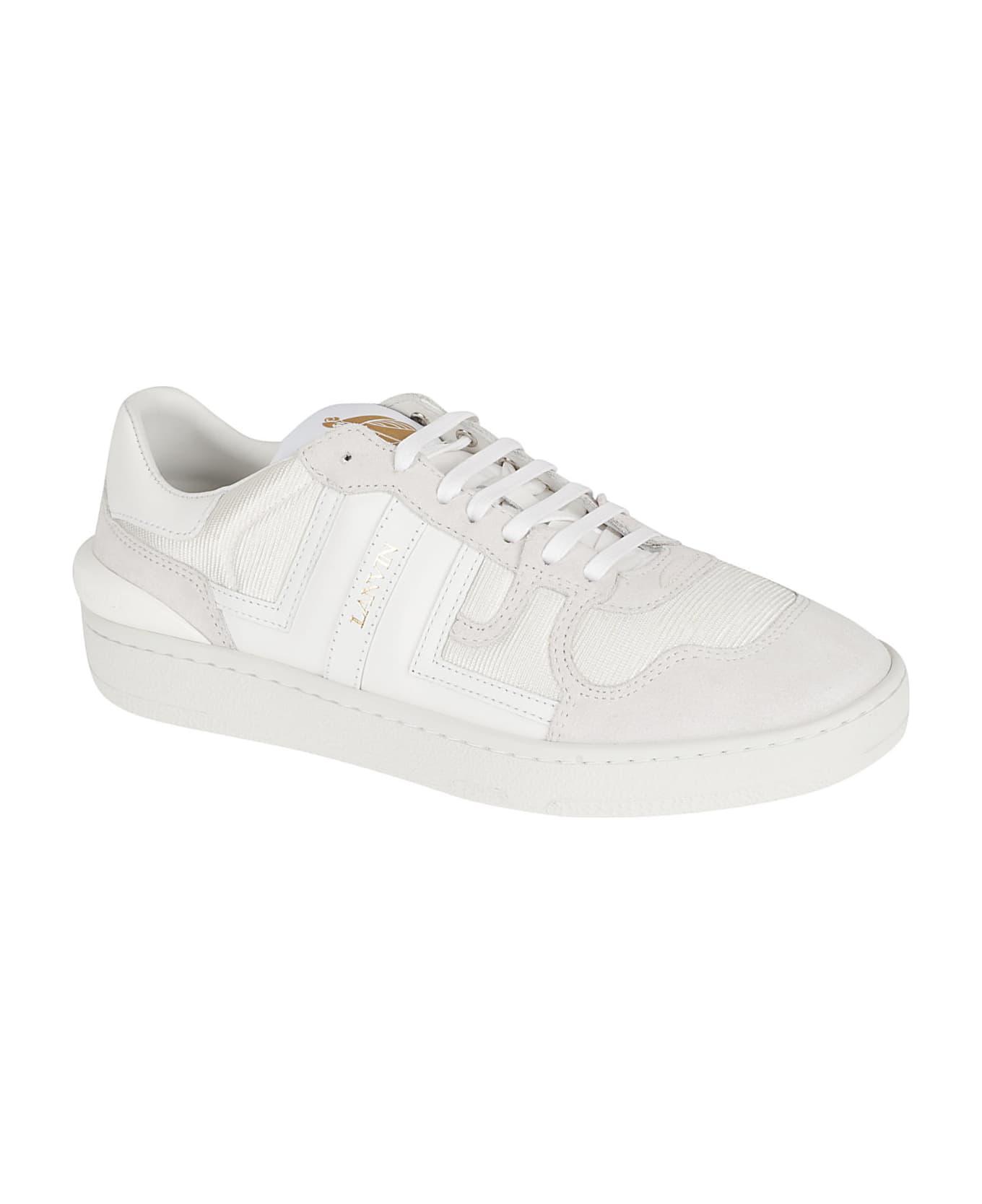 Lanvin Clay Low Top Sneakers - White