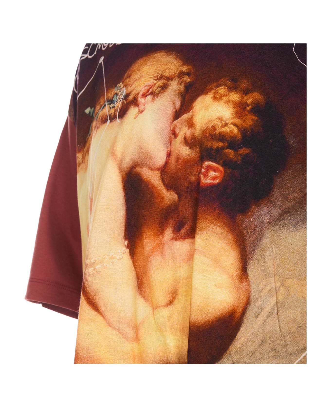 Vivienne Westwood Kiss Oversized T-shirt - Brown シャツ