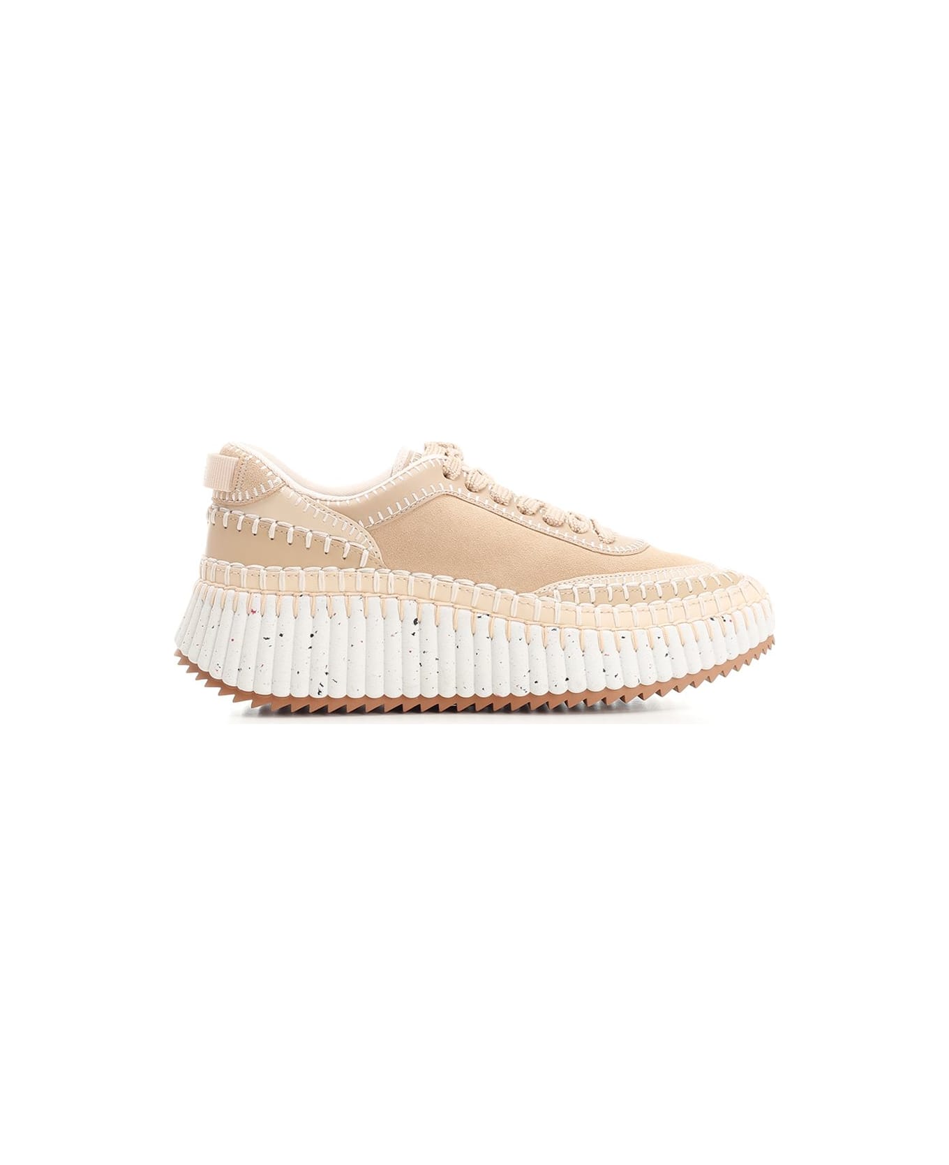 Chloé "nama" Sneakers - Beige