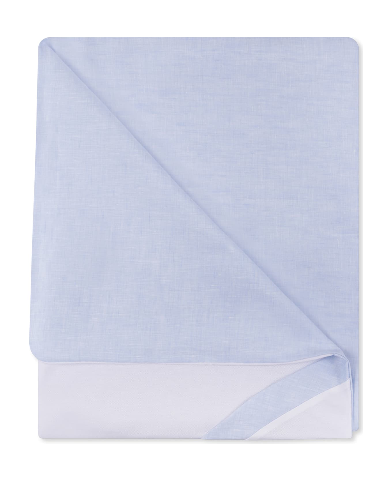 La stupenderia Light Blue Blanket For Baby Boy - Light Blue