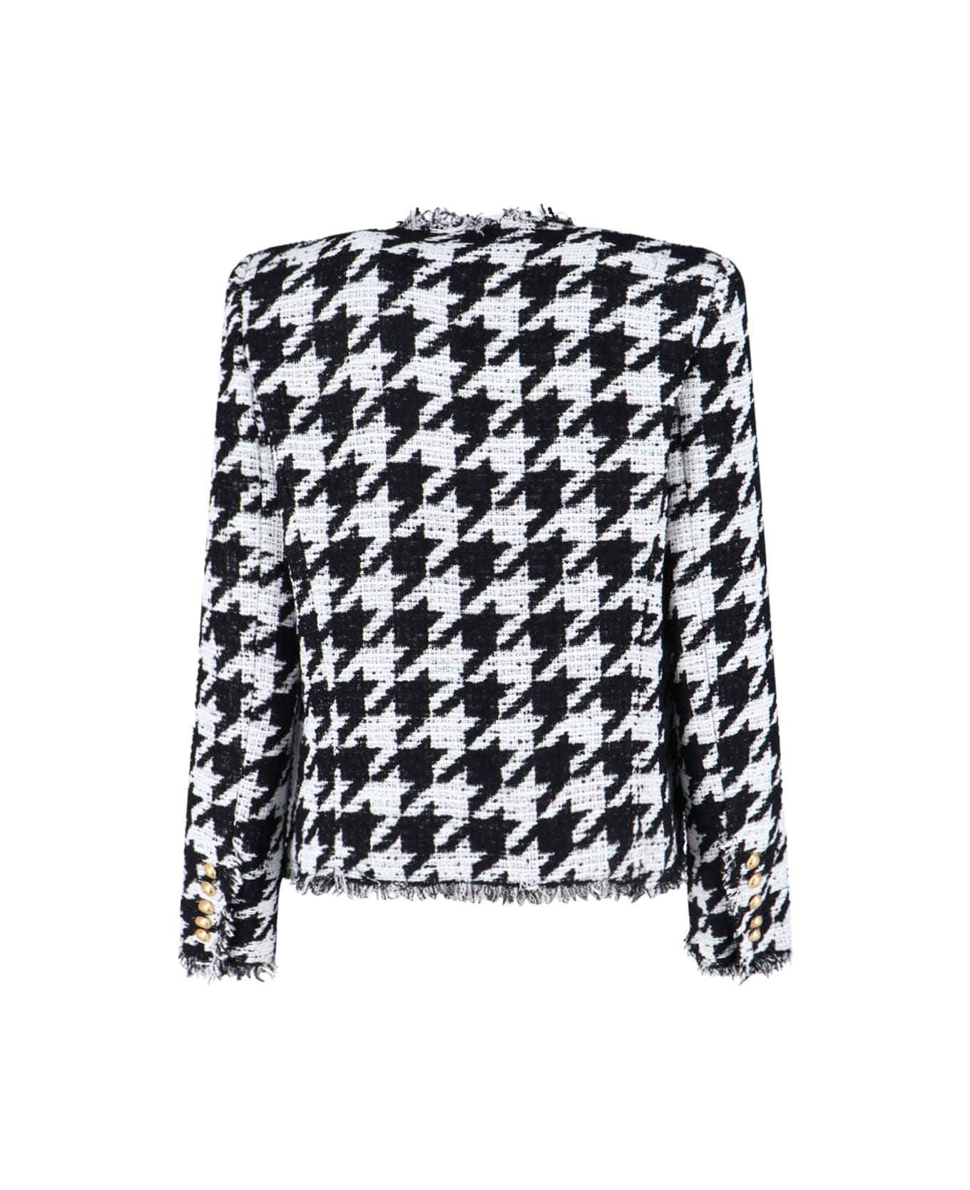 Balmain 
spencer
 Decorative Button Jacket - Black