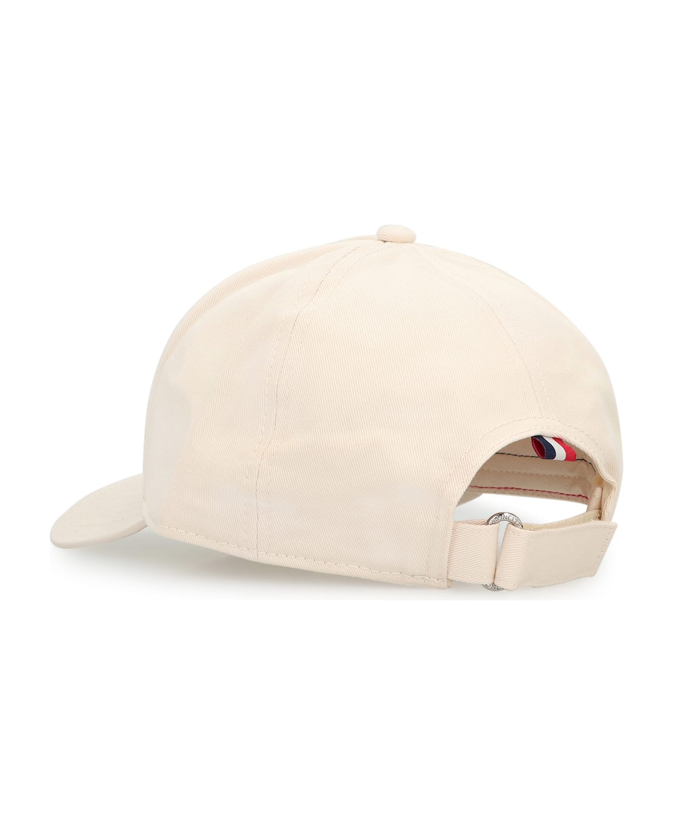 Moncler Logo Baseball Cap - panna