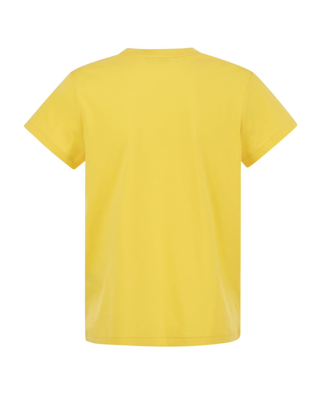 Polo Ralph Lauren 'classic' Cotton T-shirt - Yellow