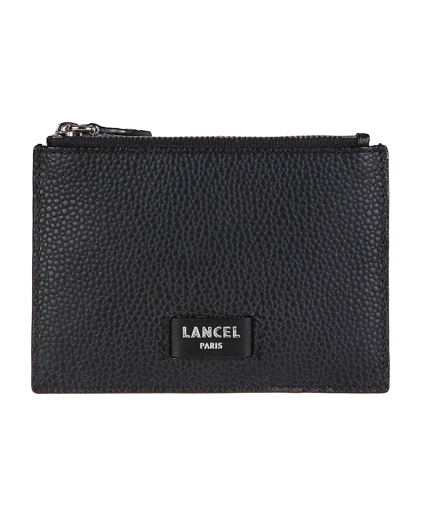 Lancel Ninon De Large Zip Credit Card Holder - Noir