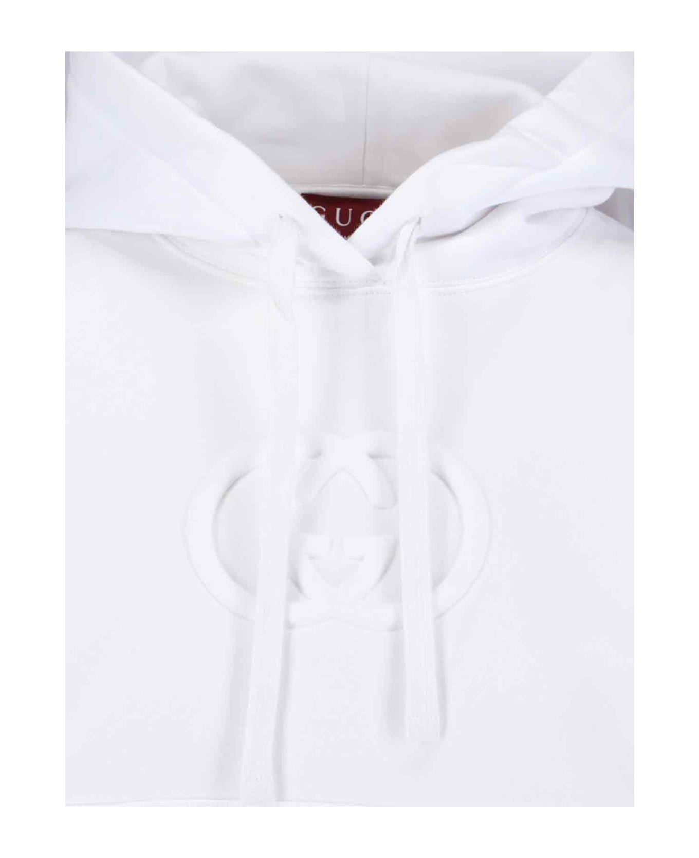 Gucci "gg" Hoodie - White