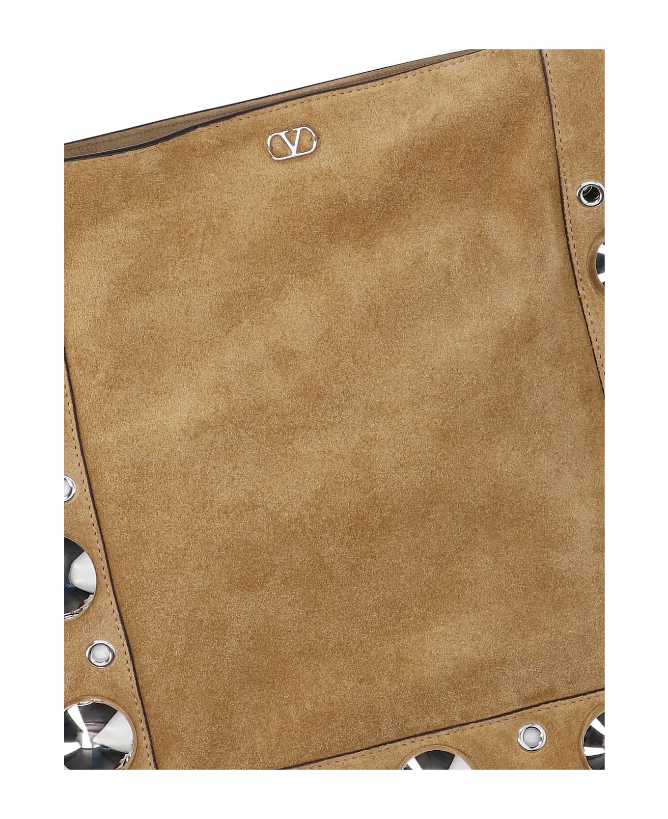 Valentino Garavani 
nellcôte
 Shoulder Bag - Beige