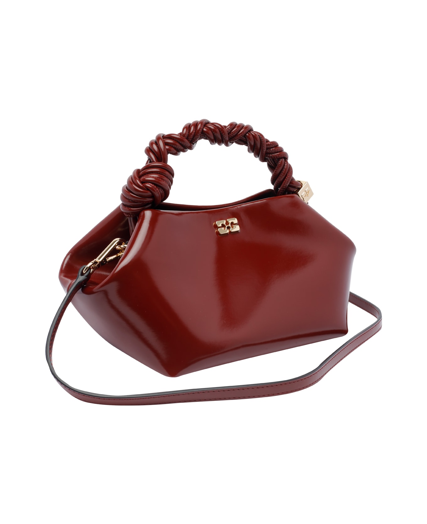 Ganni Small Ganni Bou Handbag - Red