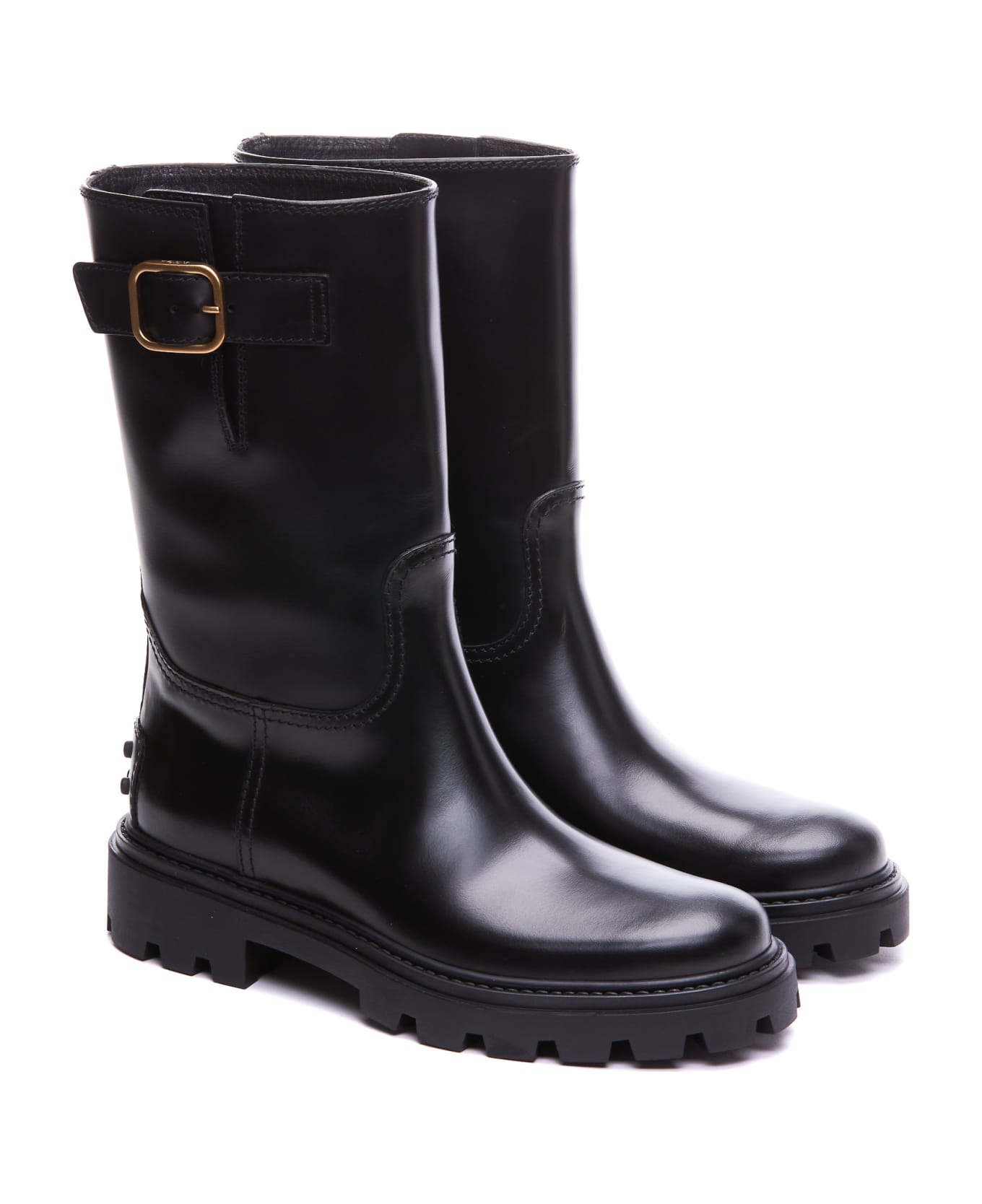 Tod's Biker Boots - NERO