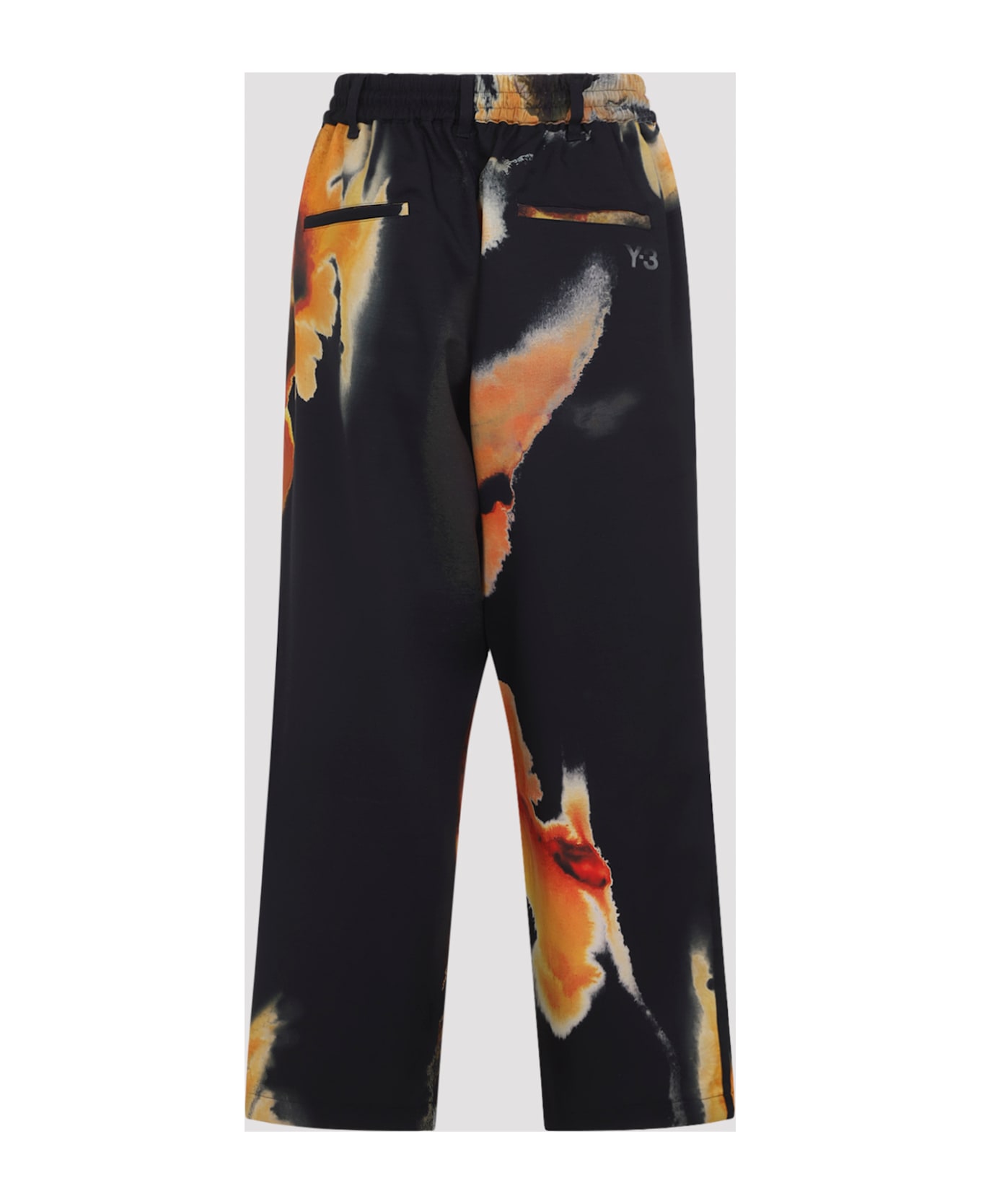 Y-3 Aop Sport Uniform Track Pants - Black Multicolor