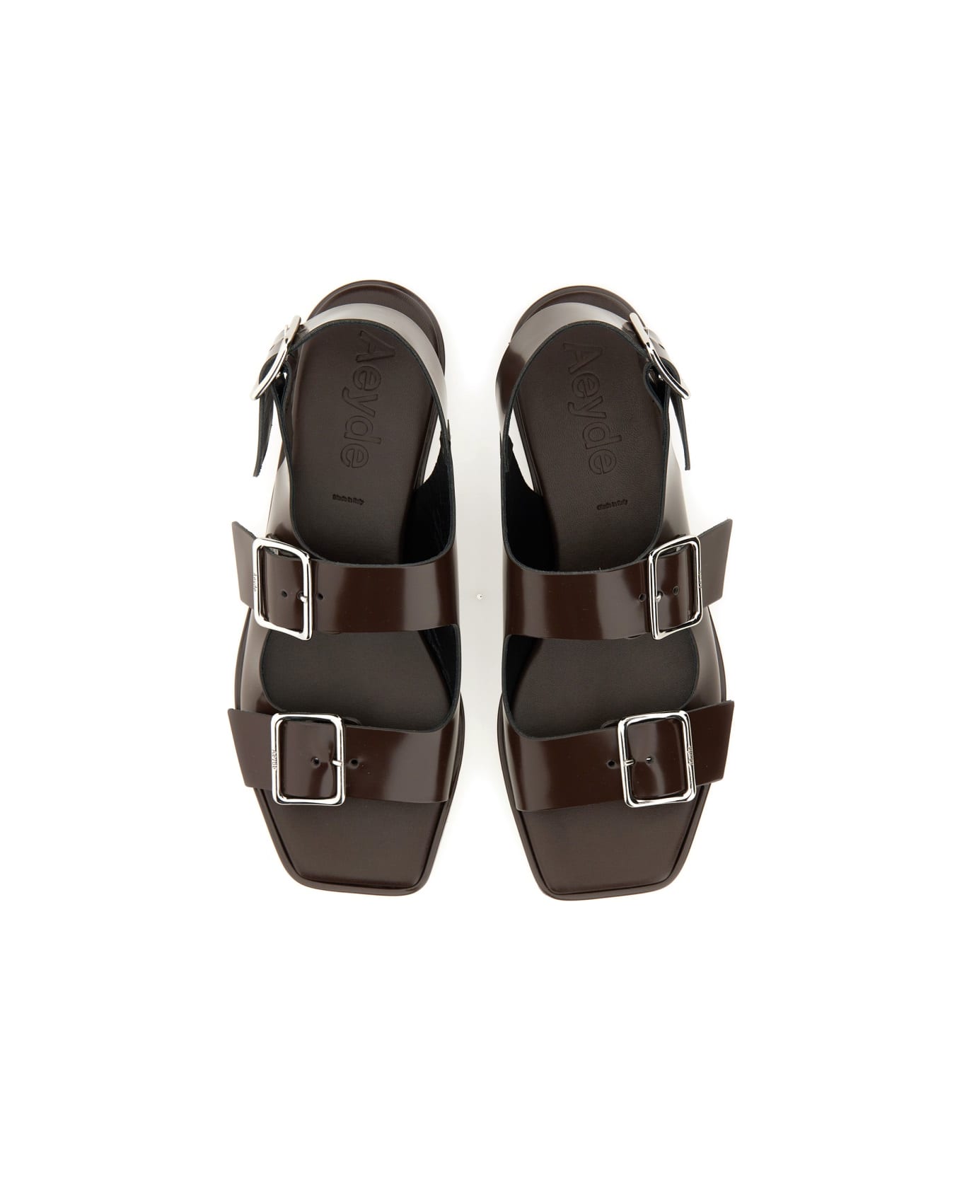 aeyde Sandal "tekla" - DARK BROWN