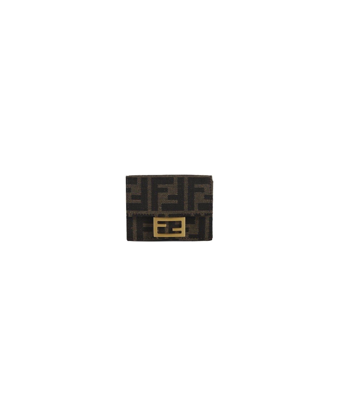 Fendi Ff Motif Tri-fold Wallet