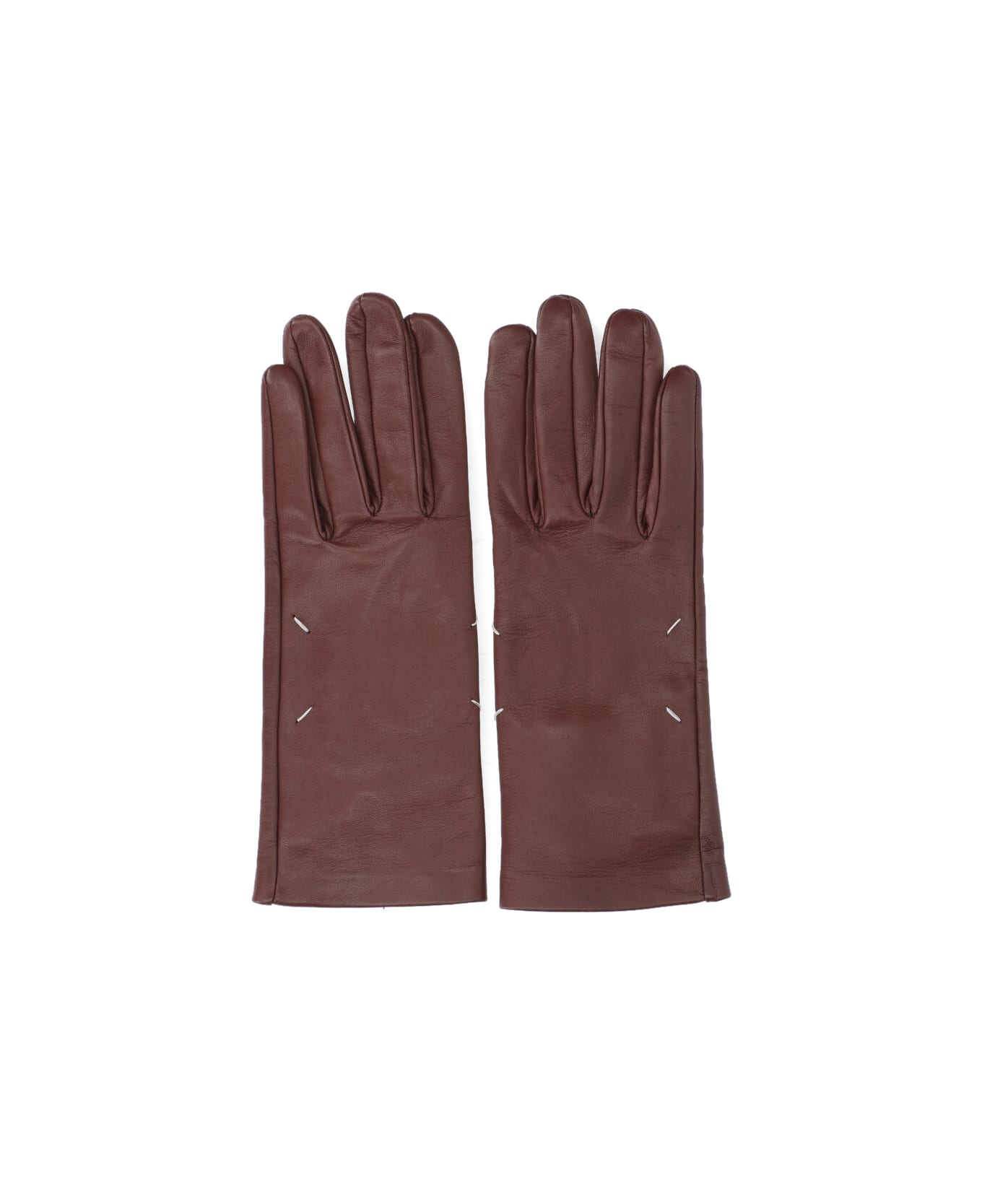 Maison Margiela 
four Stitches
 Gloves - Brown