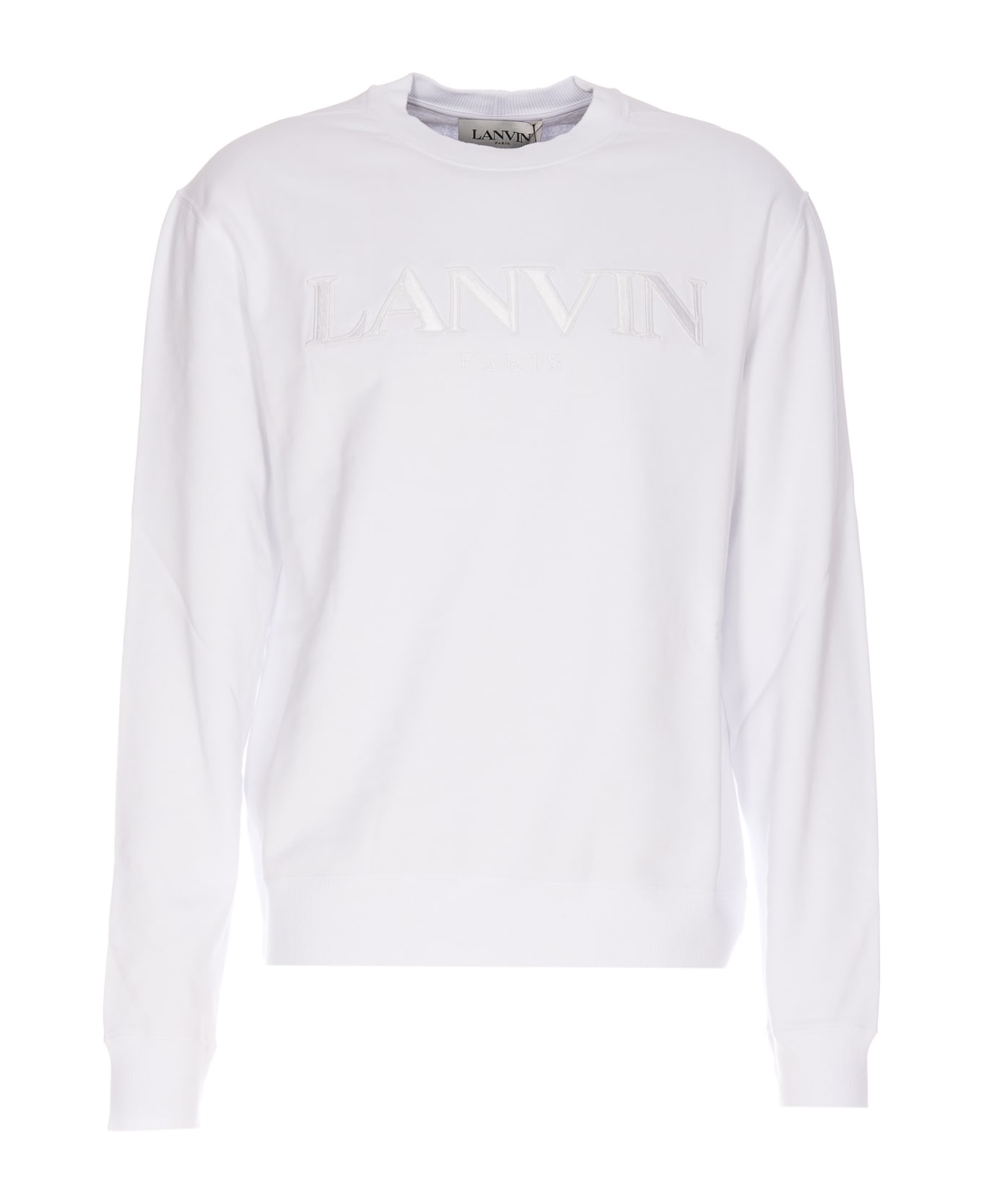 Lanvin Embroidered Sweatshirt - White
