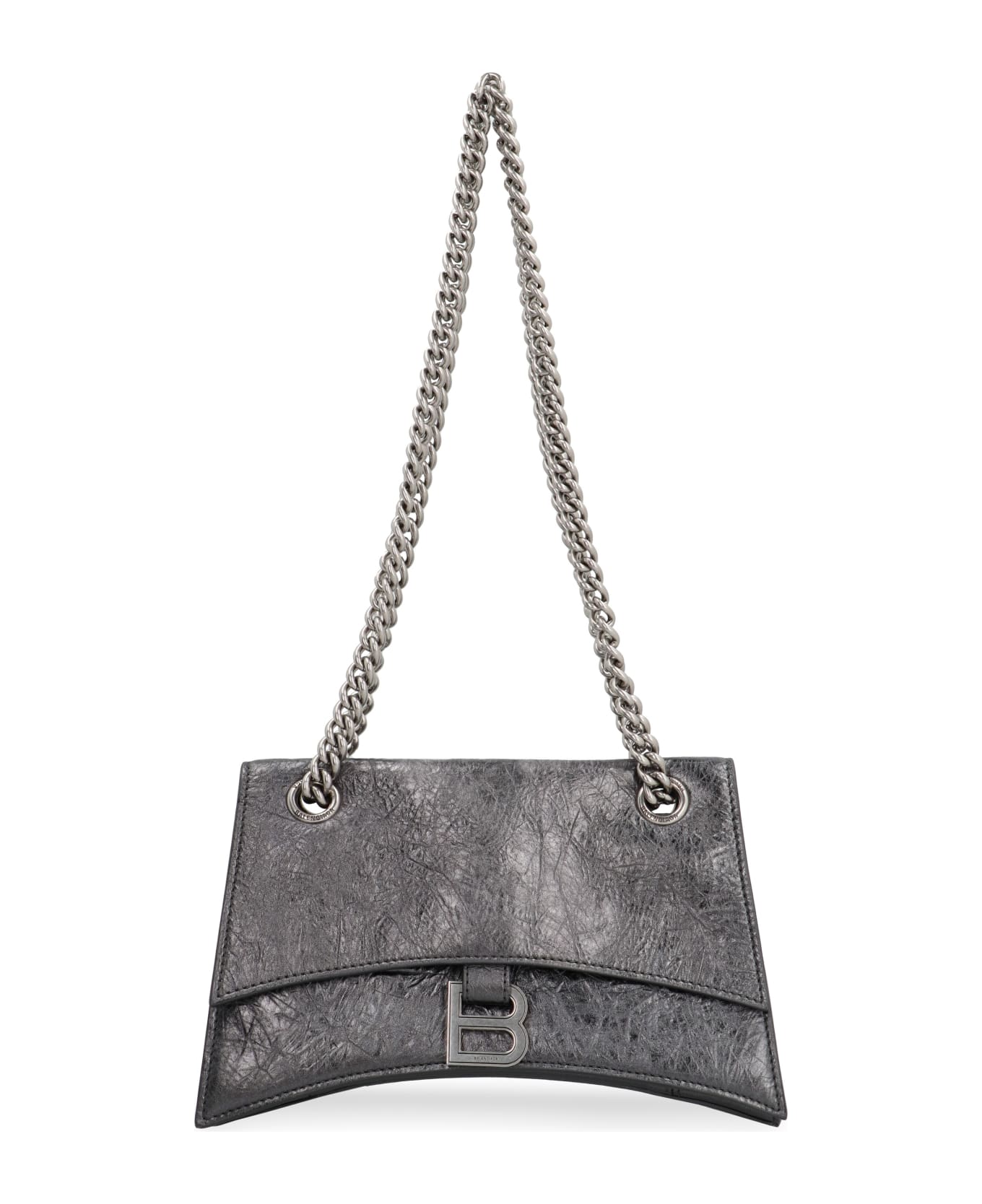 Balenciaga Crush Shoulder Bag - Grey
