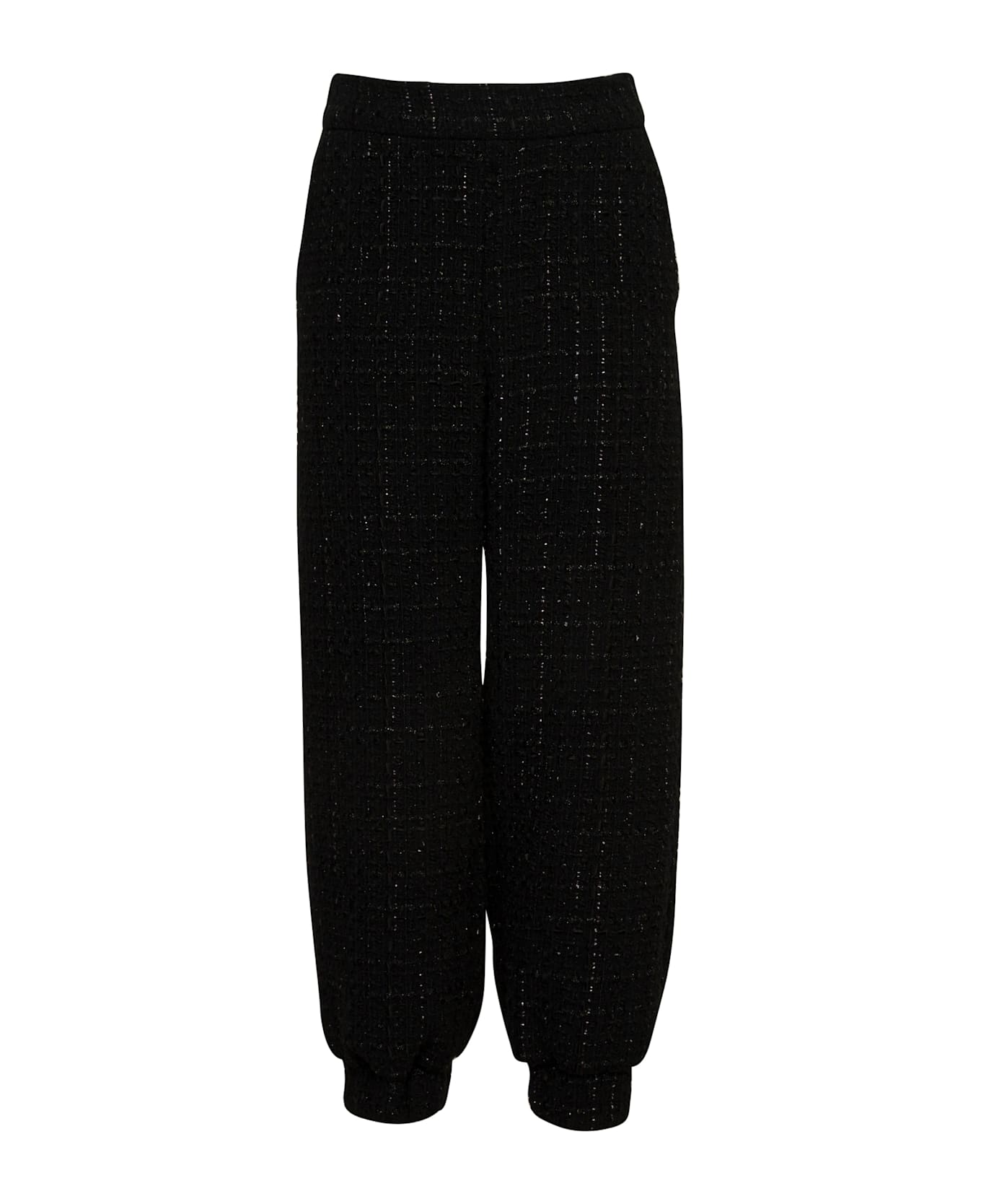 Balmain Pantaloni Con Bottoni - Black ボトムス