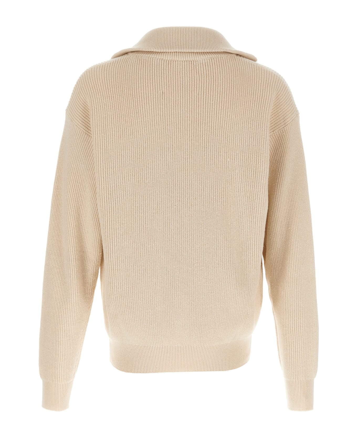 Jil Sander Cotton Cardigan - Beige
