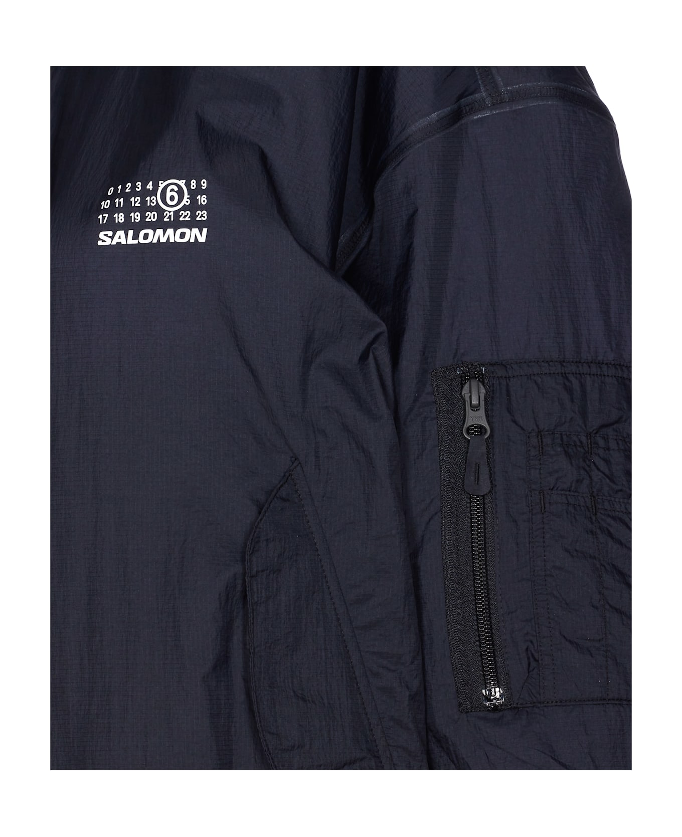 MM6 Maison Margiela Oversized Bomber Jacket - Blue