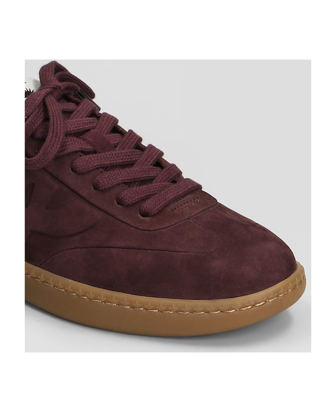 Ash Siena Sneakers In Bordeaux Nubuck - bordeaux