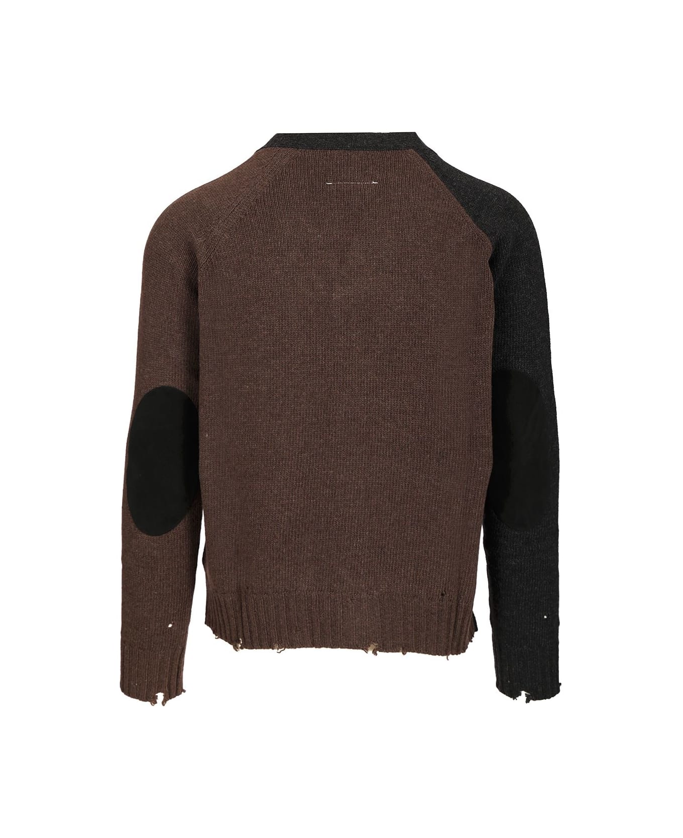MM6 Maison Margiela Wool Blend Cardigan - Color block