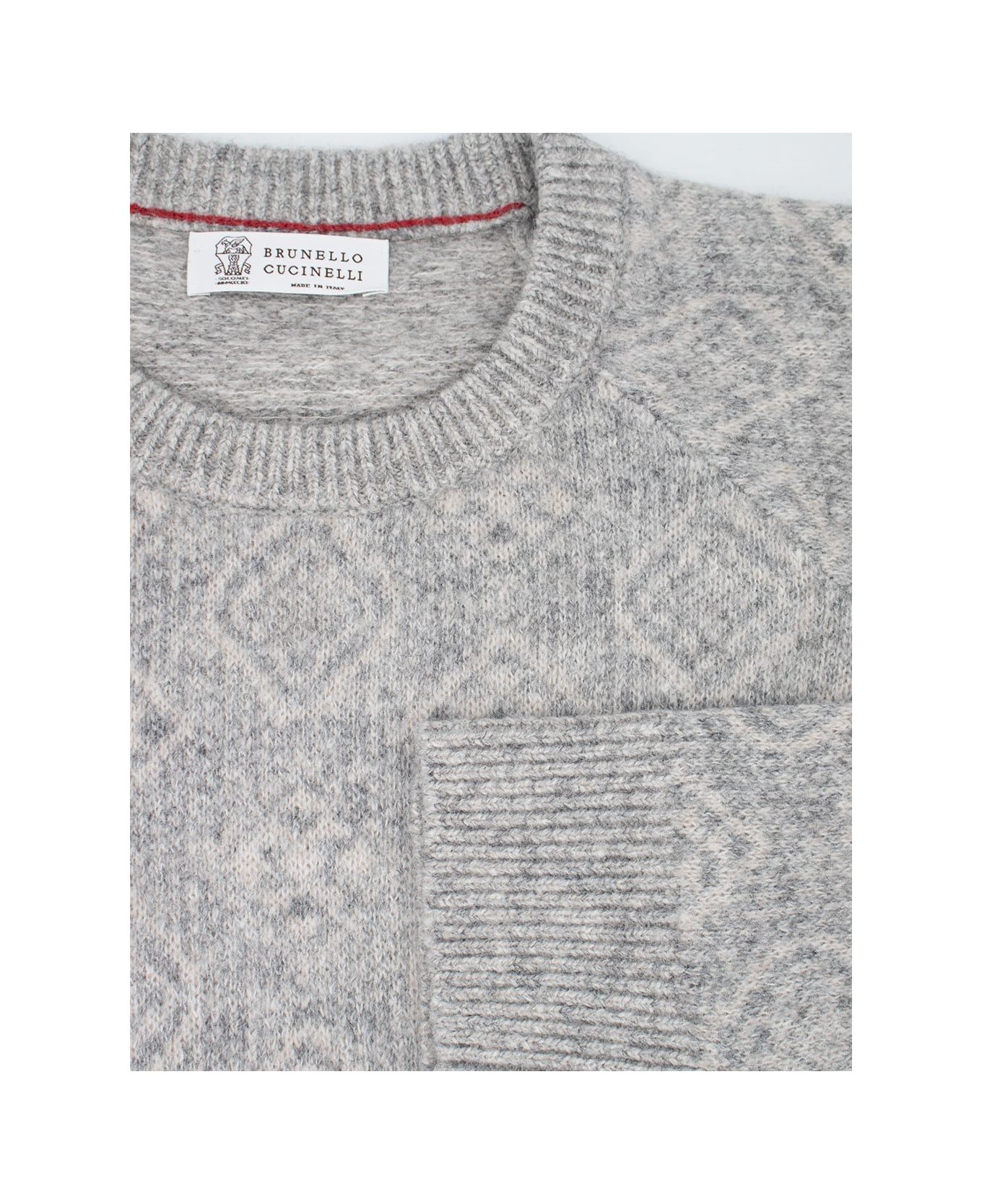 Brunello Cucinelli Roundneck Sweater - Grey