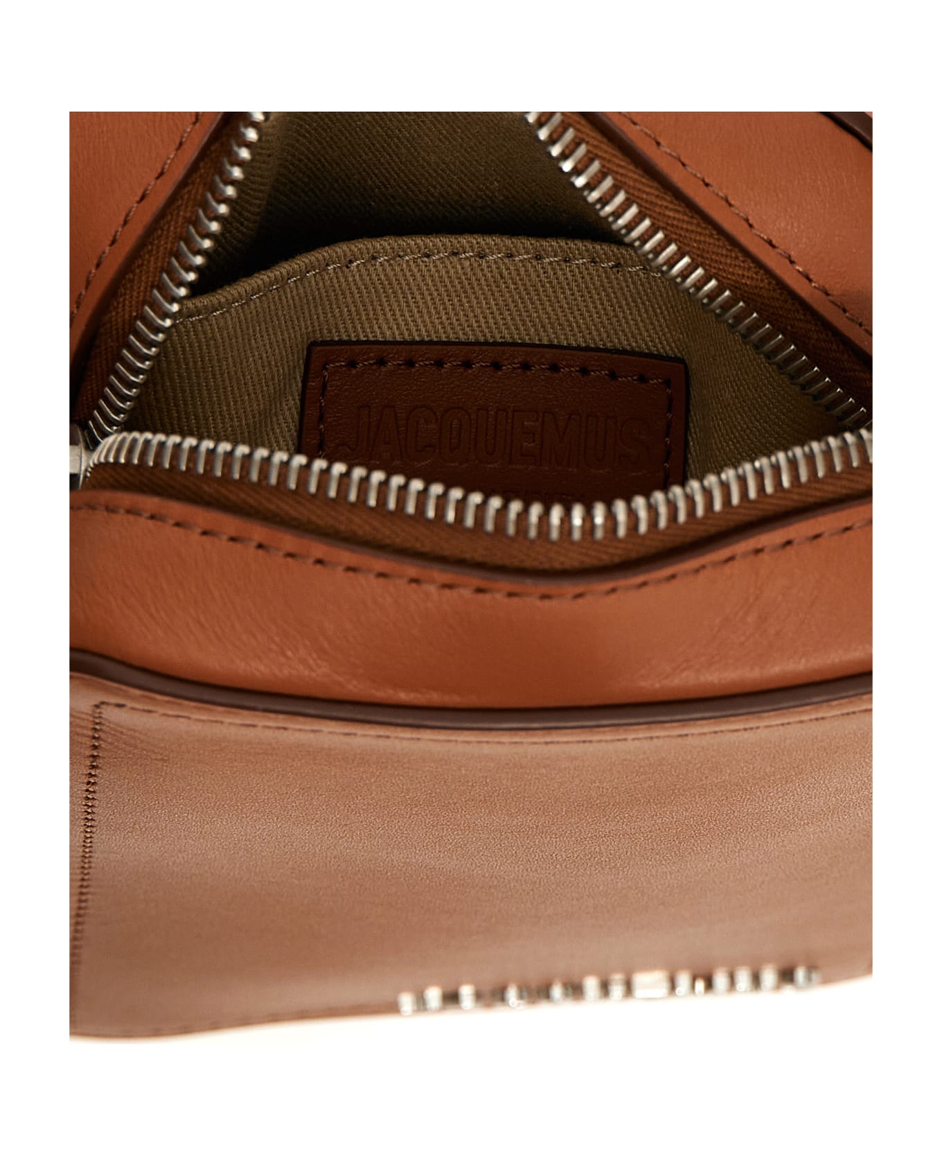 Jacquemus 'le Cuerda Vertical' Crossbody Bag - Brown