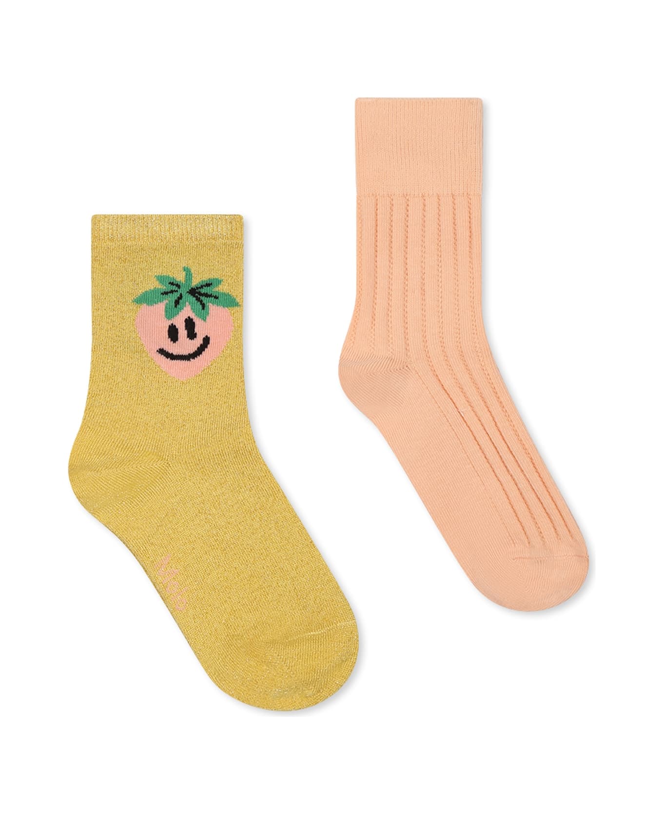 Molo Multicolor Sock Set For Girl With Strawberry - Multicolor