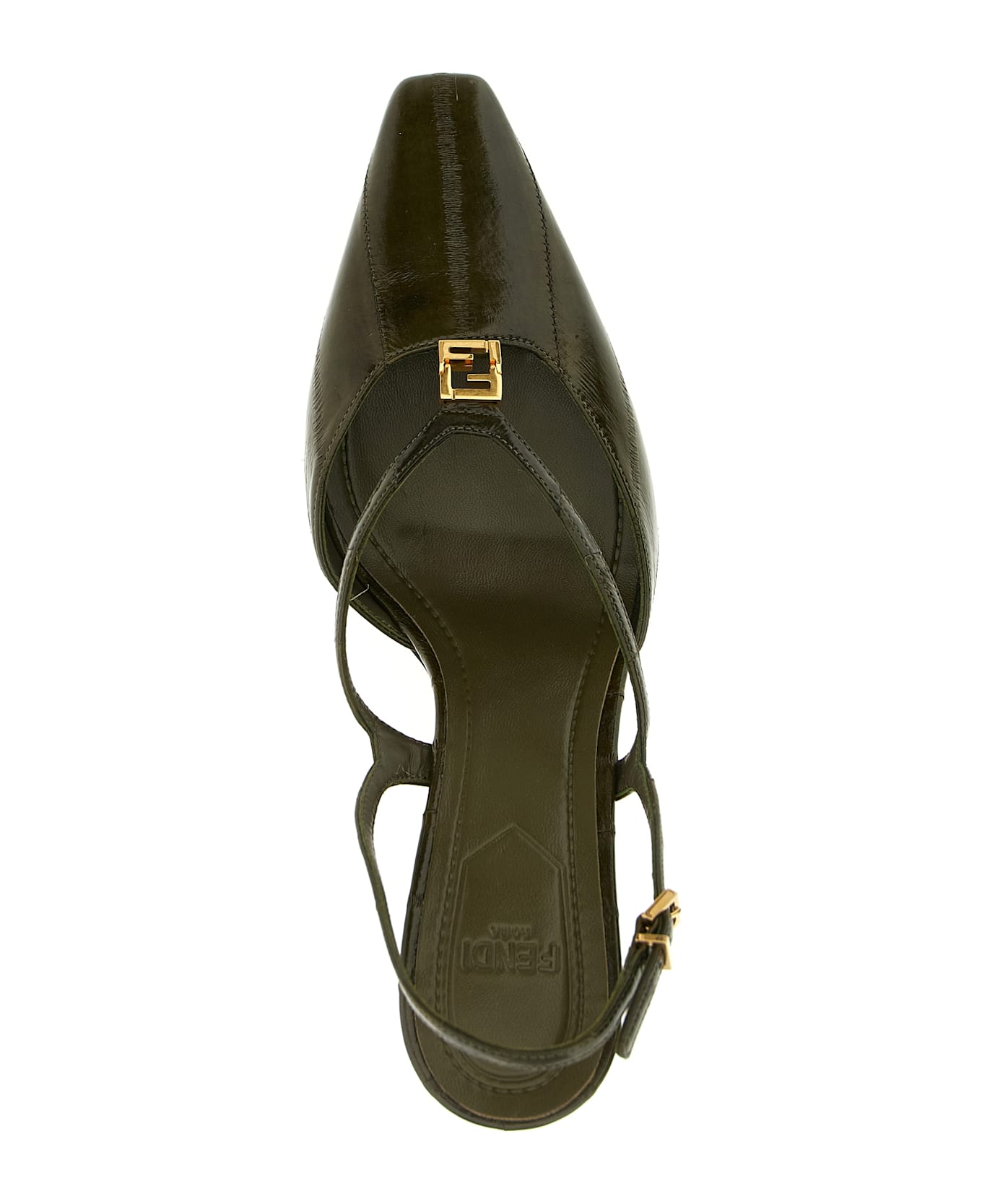 Fendi 
fendi Ffold
 Slingback - Green