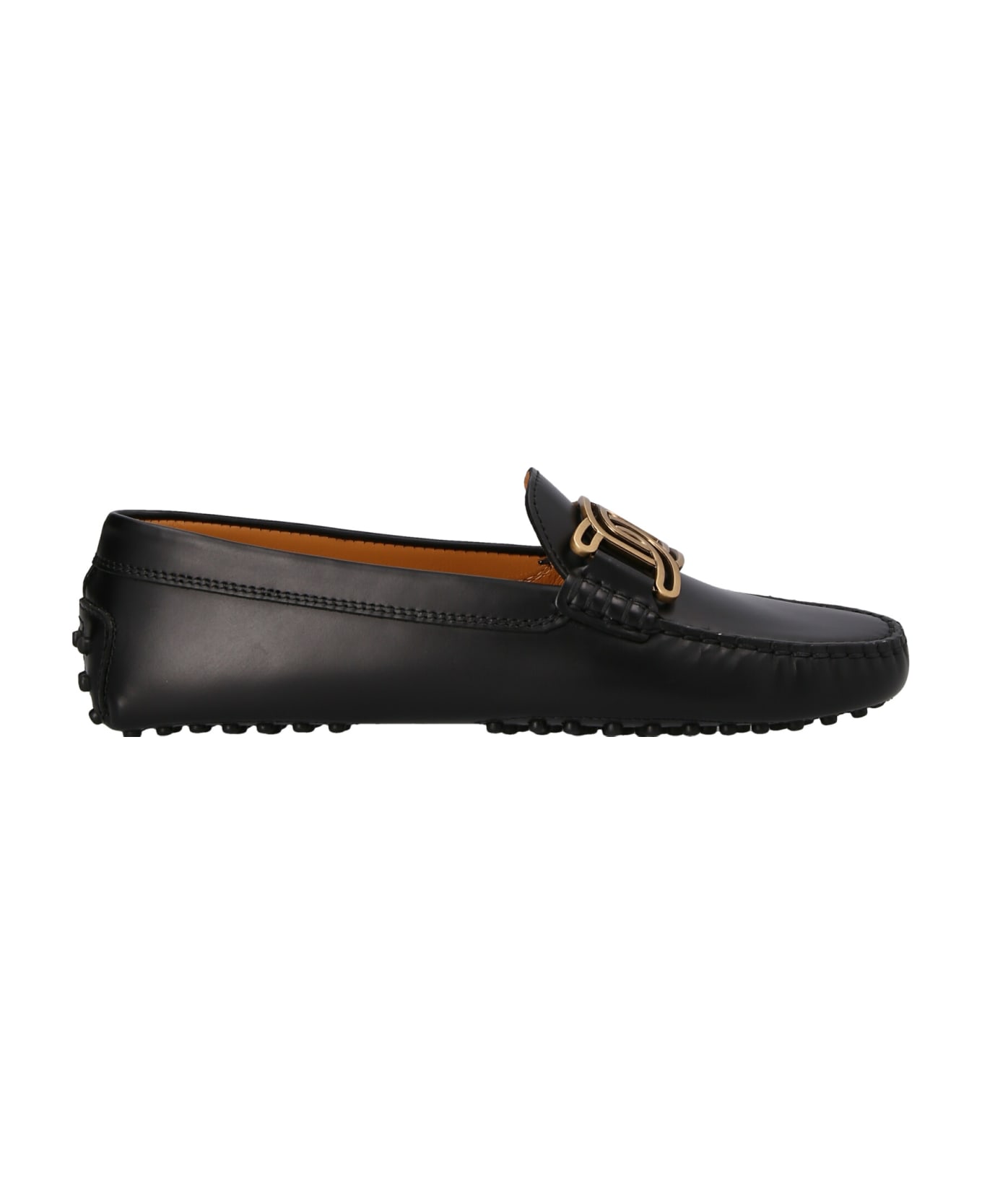 Tod's Kate Leather Loafers - Black フラットシューズ