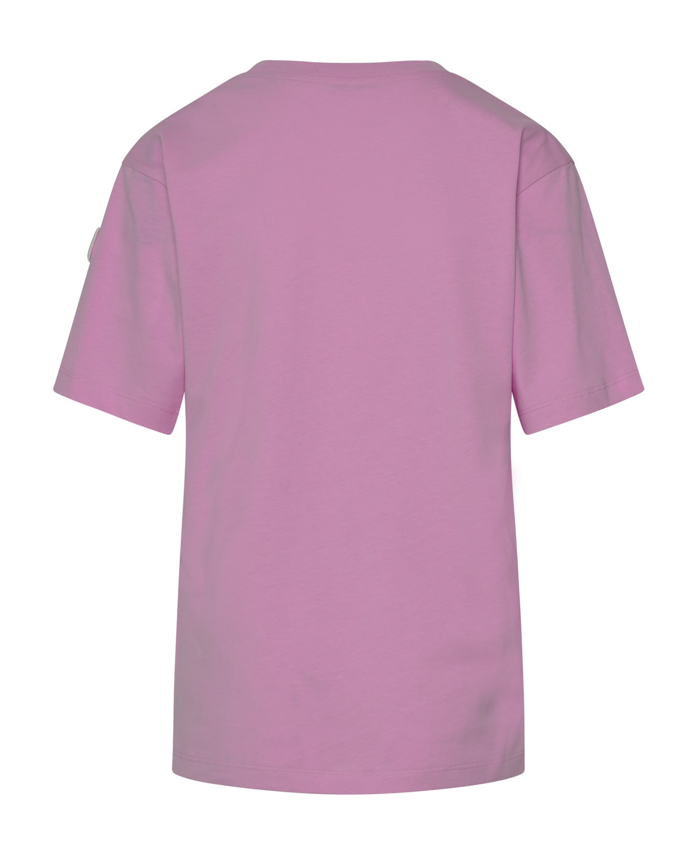 Moncler Rose Cotton T-shirt - Pink