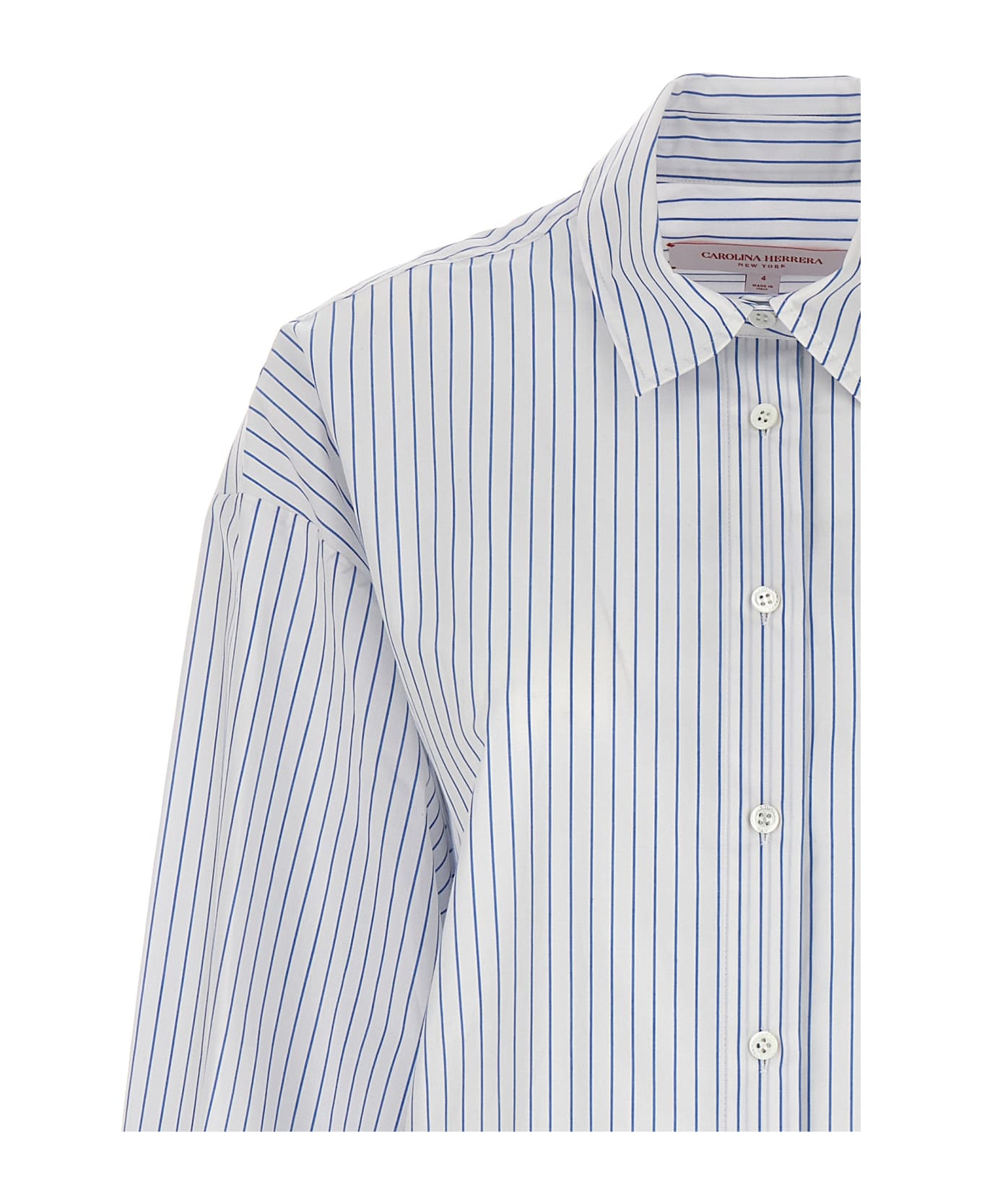 Carolina Herrera Striped Shirt - Light Blue シャツ