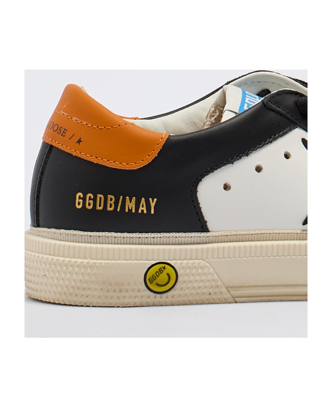 Golden Goose May Leather Sneaker - B.CO-NE-ARANC