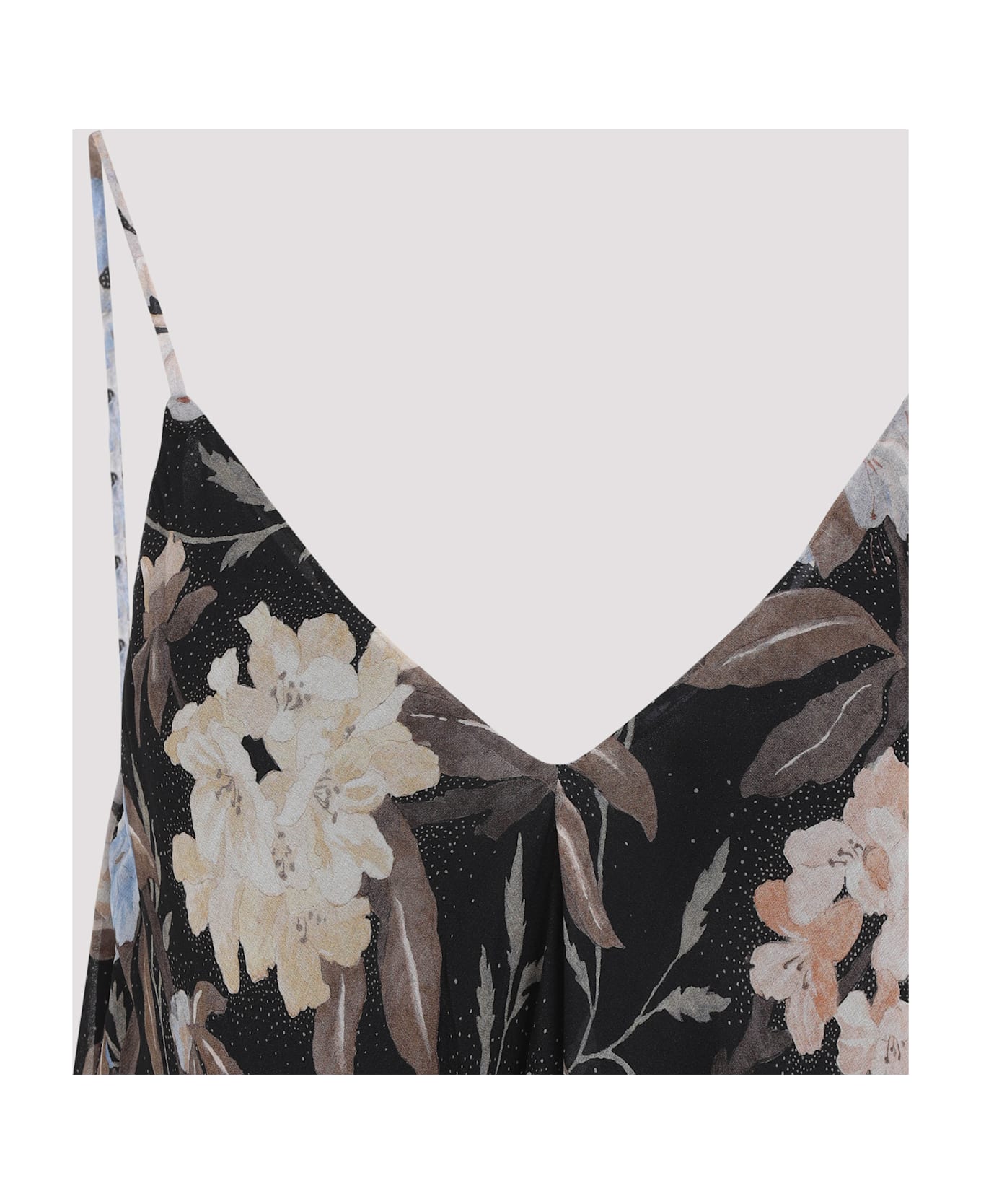 Zimmermann Eden Handkerchief Top - Black Inca Lily
