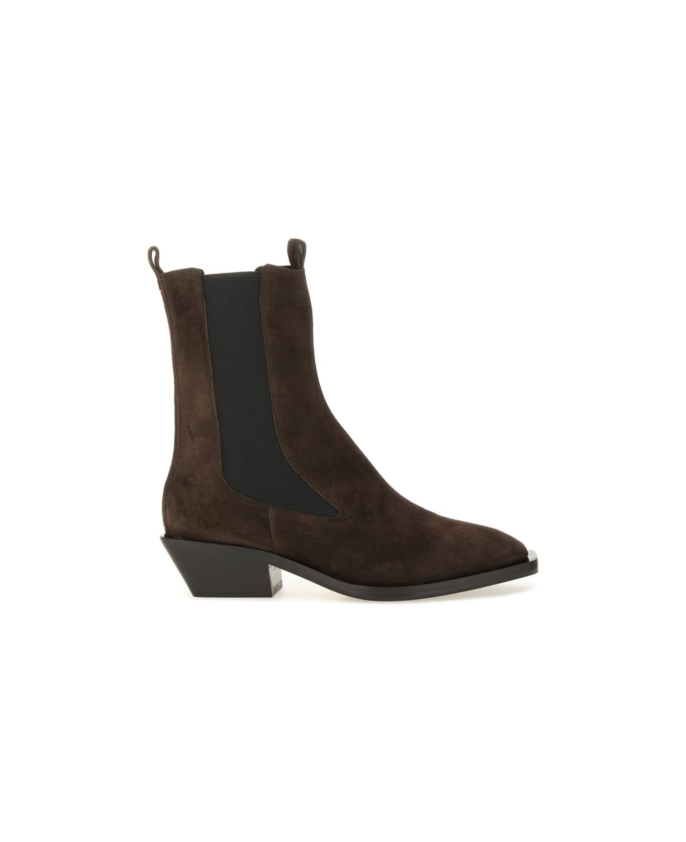 aeyde Suede Boot - BROWN