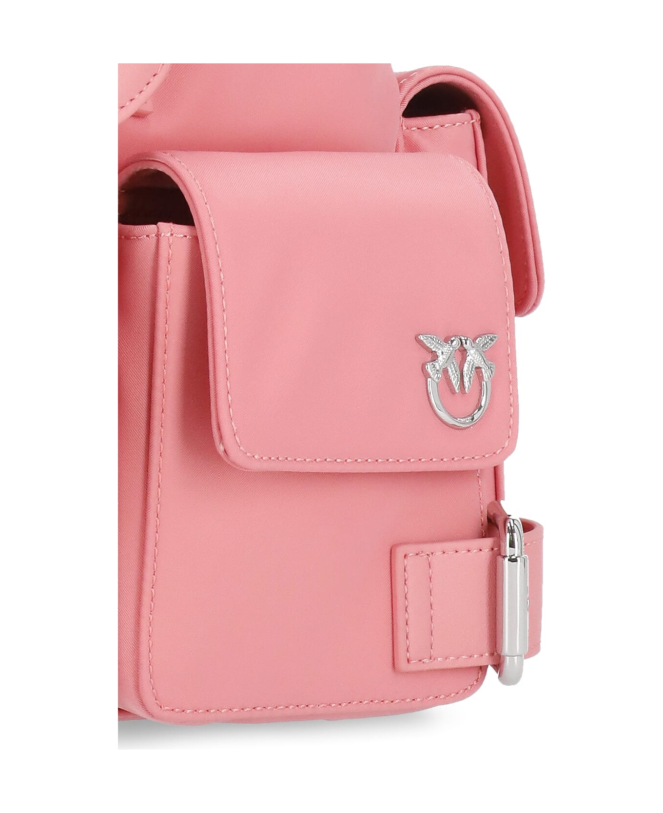 Pinko Pocket Detailed Backpack - Pink