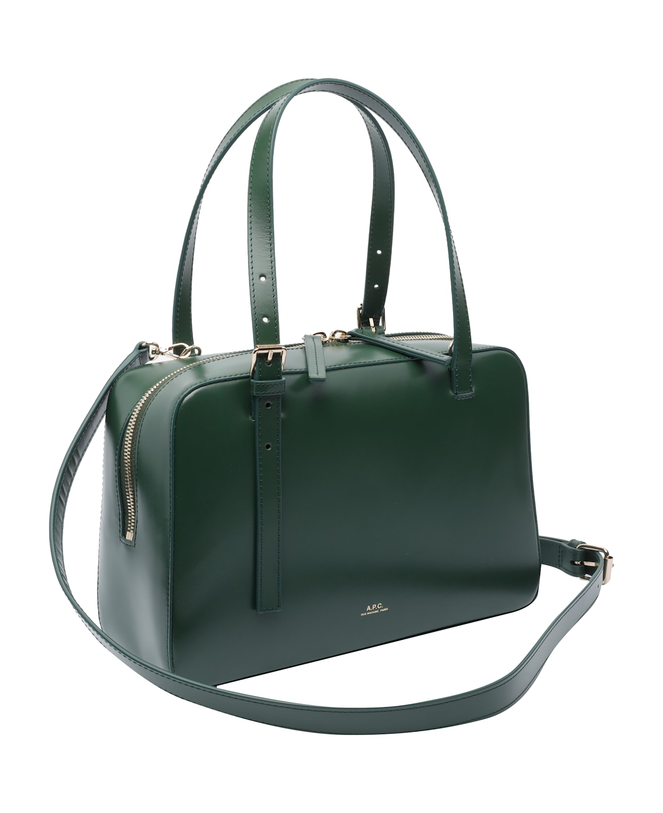 A.P.C. Virginie Box Bag - Green