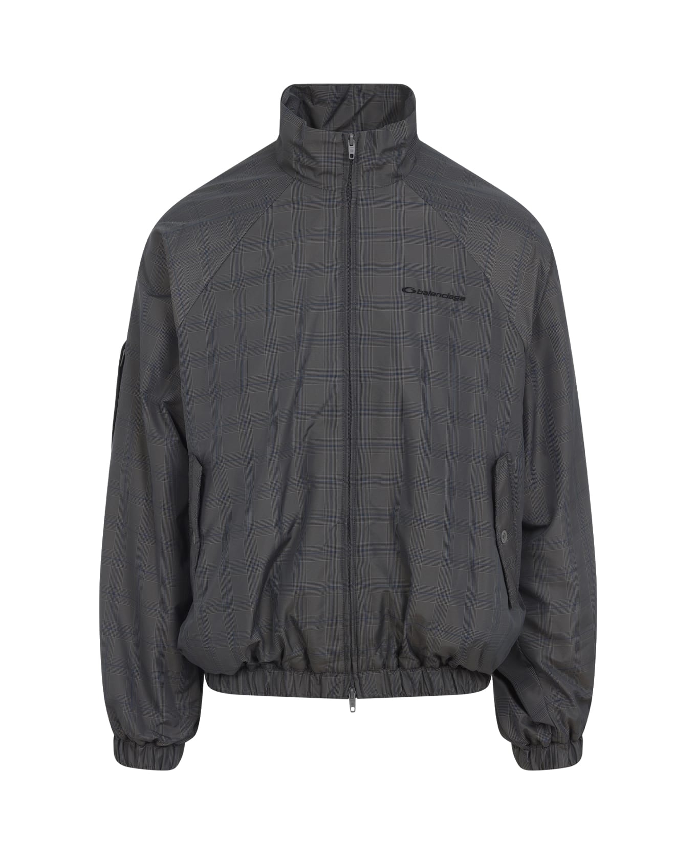Balenciaga Tracksuit Jacket - Grey Blue